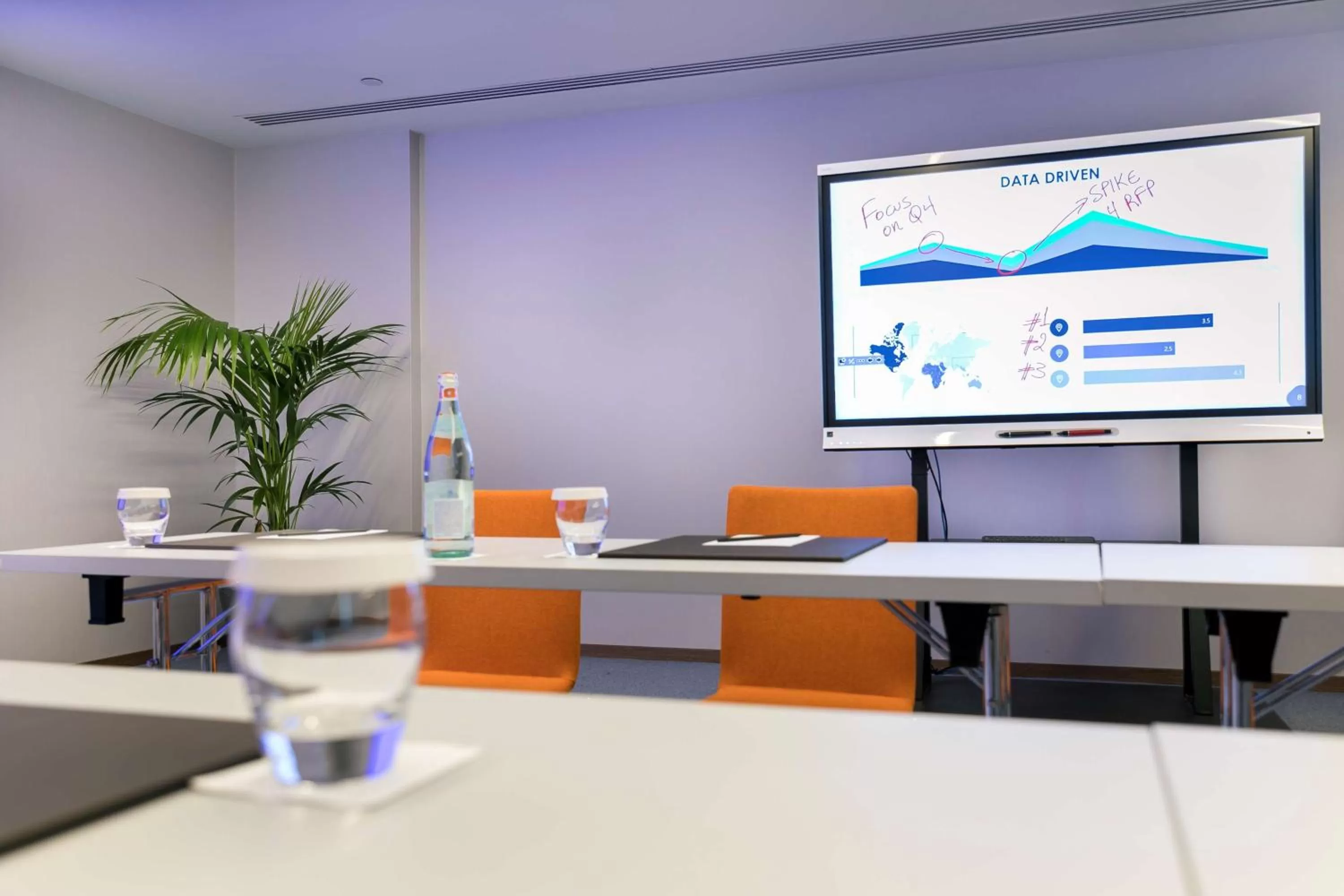 On site in Radisson Blu Hotel, Larnaca