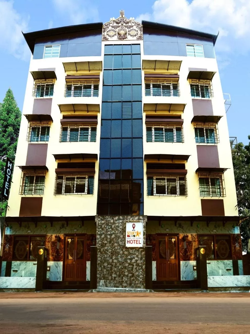 Property Building in Soukyam Hotel