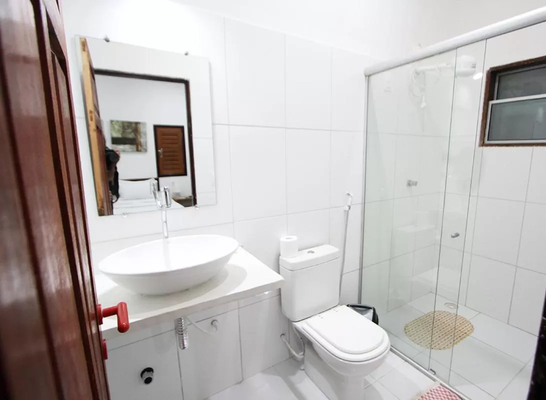 Bathroom in Pousada Recanto da Praia