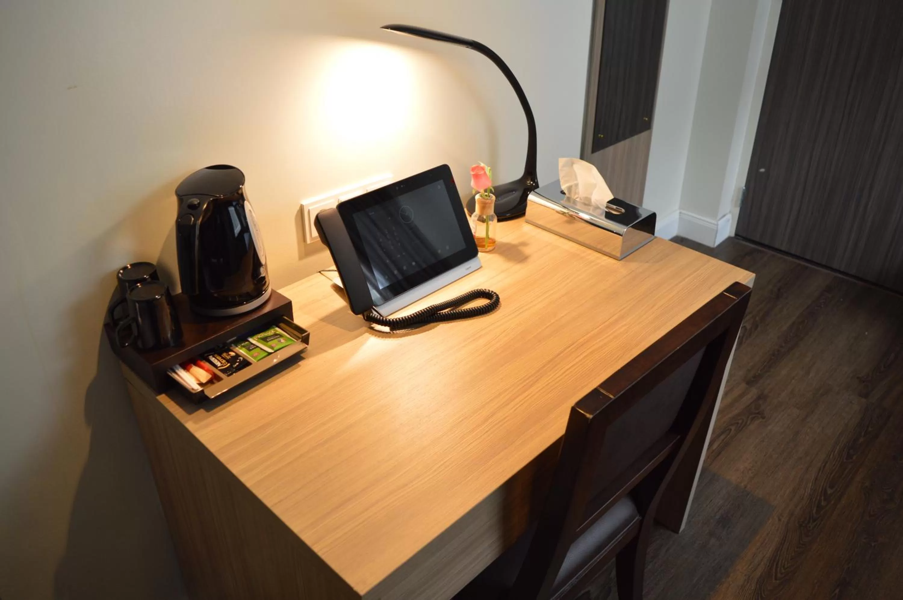 Seating area in Hotel Library Amsterdam