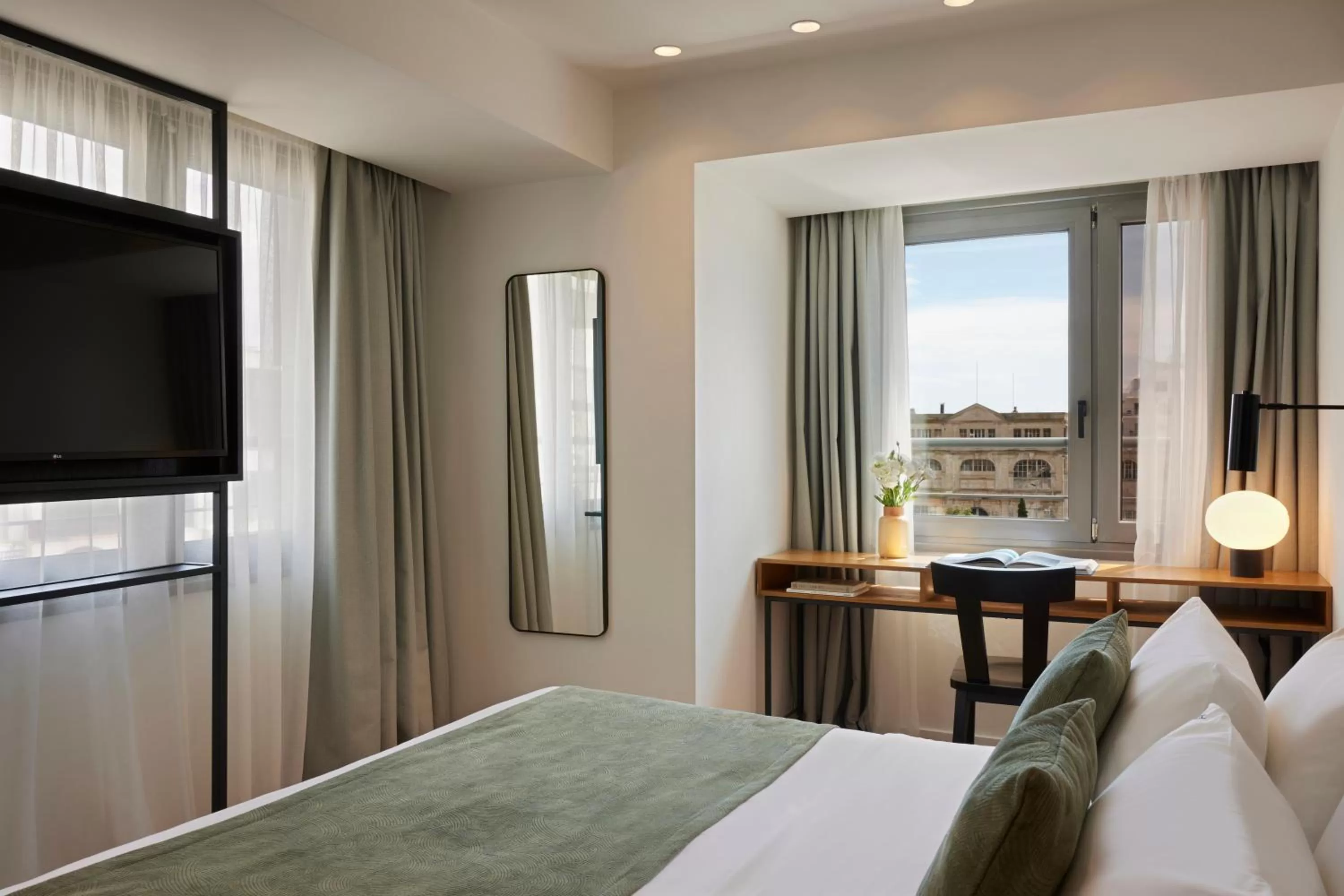 View (from property/room), Bed in Noa Hotel