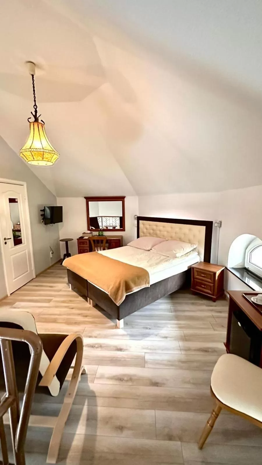 Bed in Hotel Zdrojewo