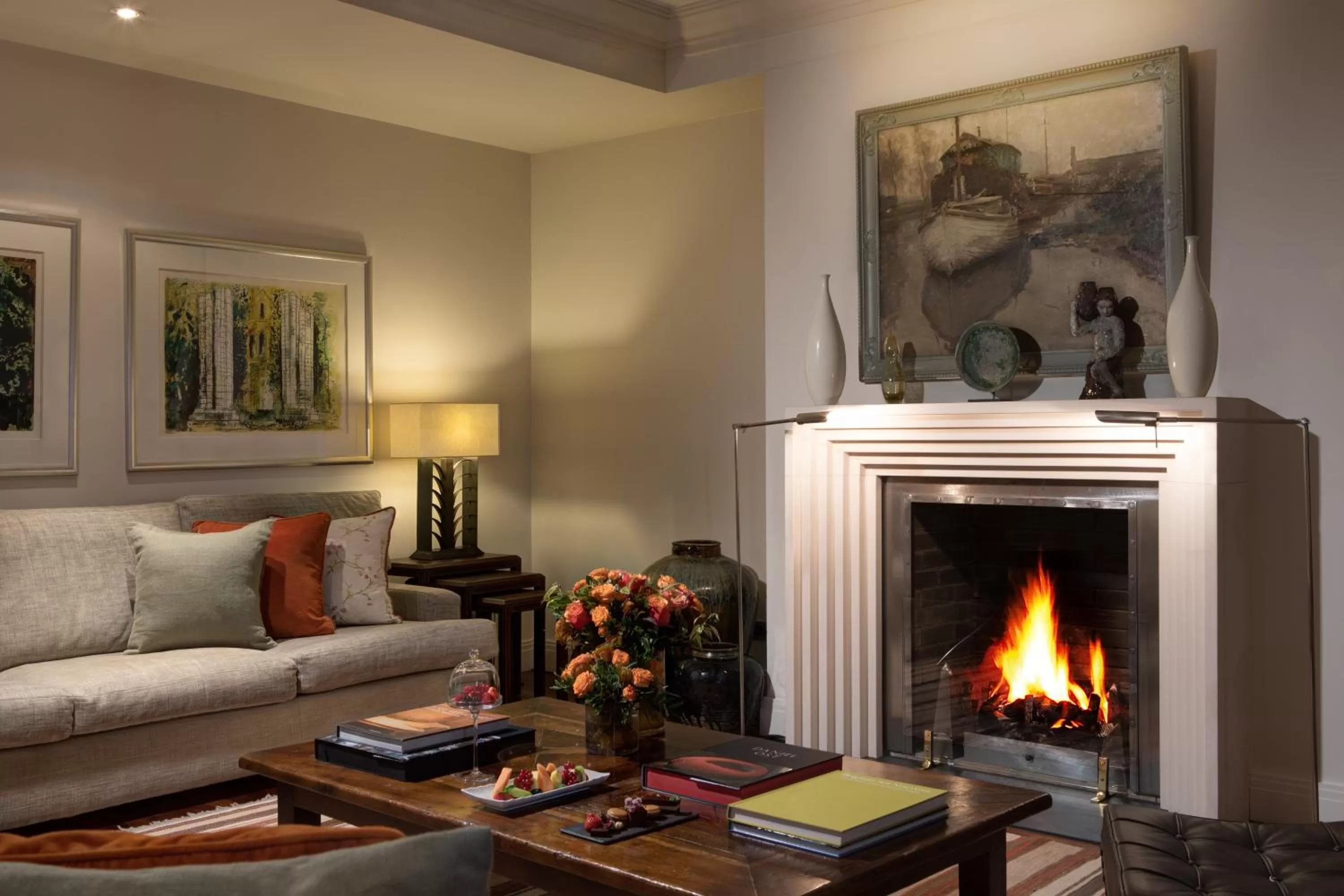 Living room in Hotel Amigo, a Rocco Forte Hotel