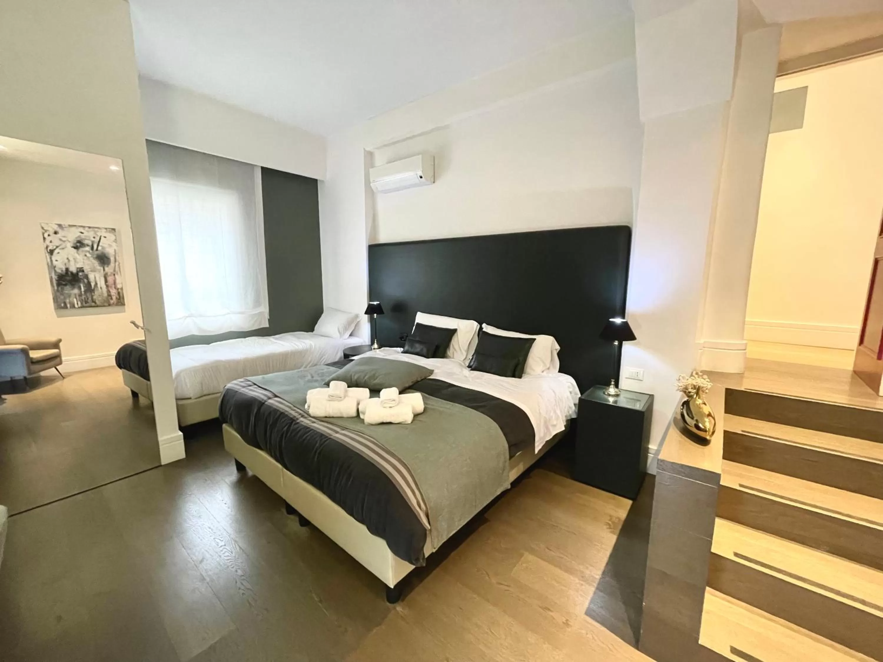 Bed in XENIA LUXURY ROOMS