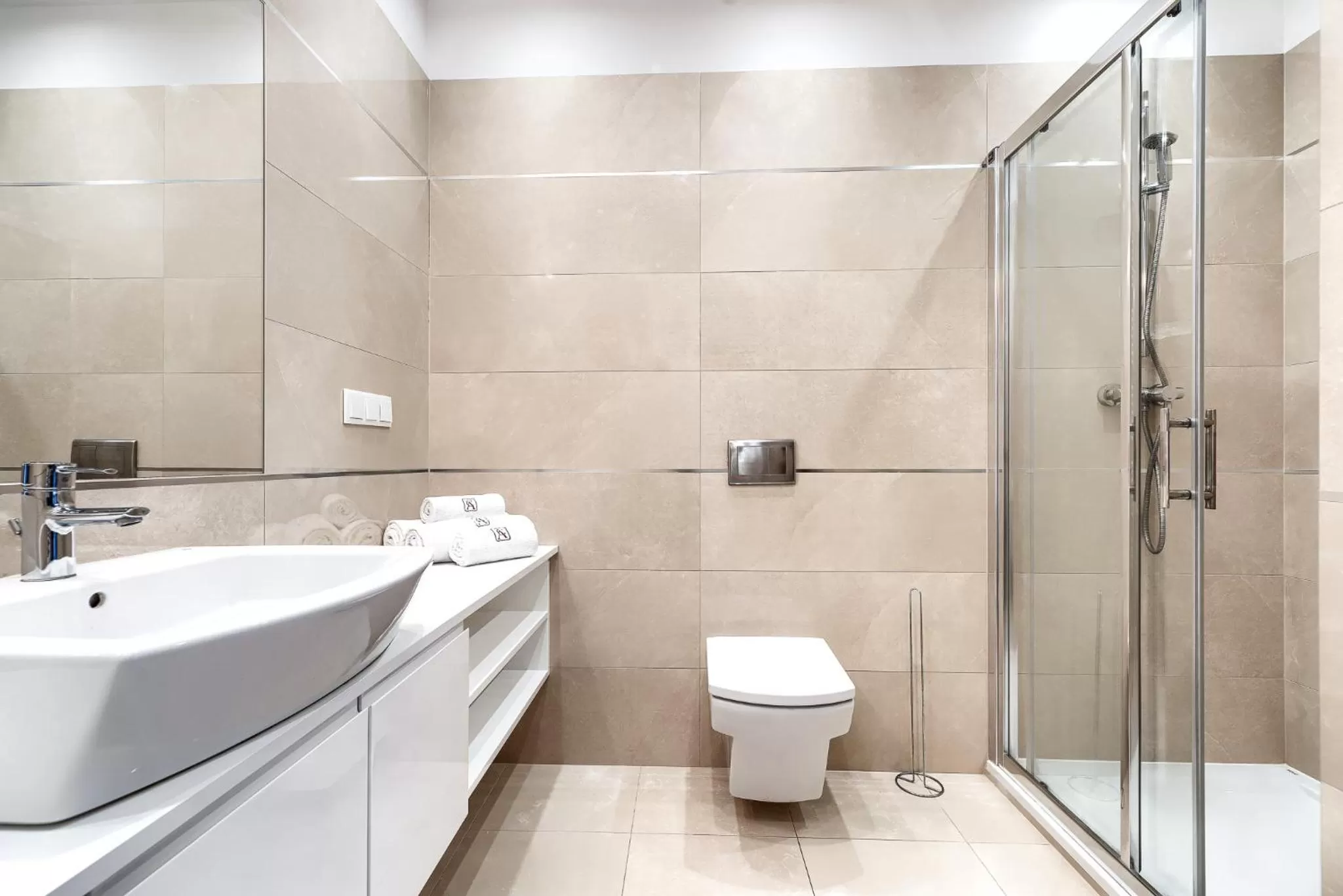 Shower, Bathroom in Dune Resort Mielno - A