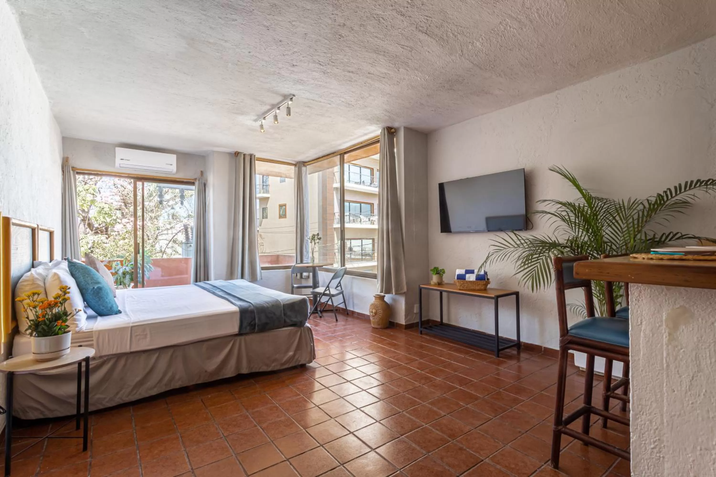 Bed in Soy Local Puerto Vallarta