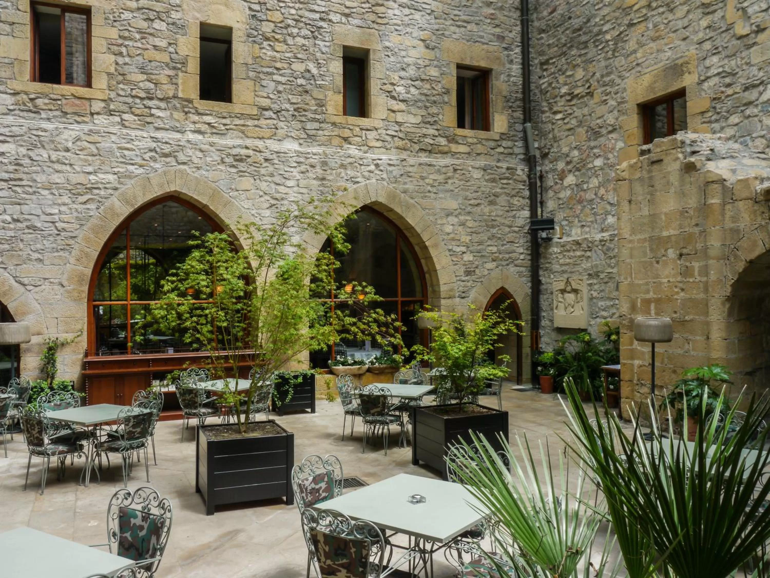 Garden in Parador de Hondarribia