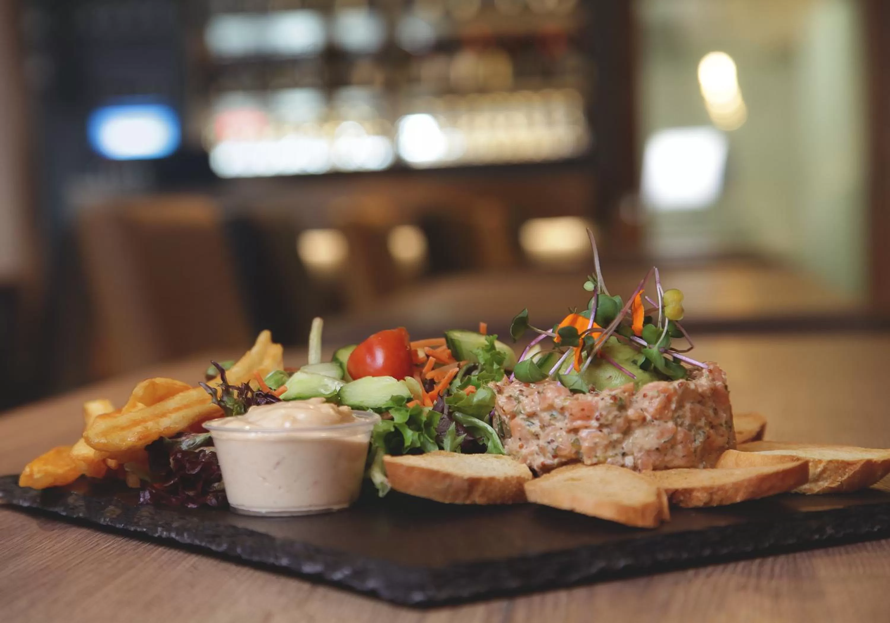 Food close-up in Complexe Hotelier Le 55