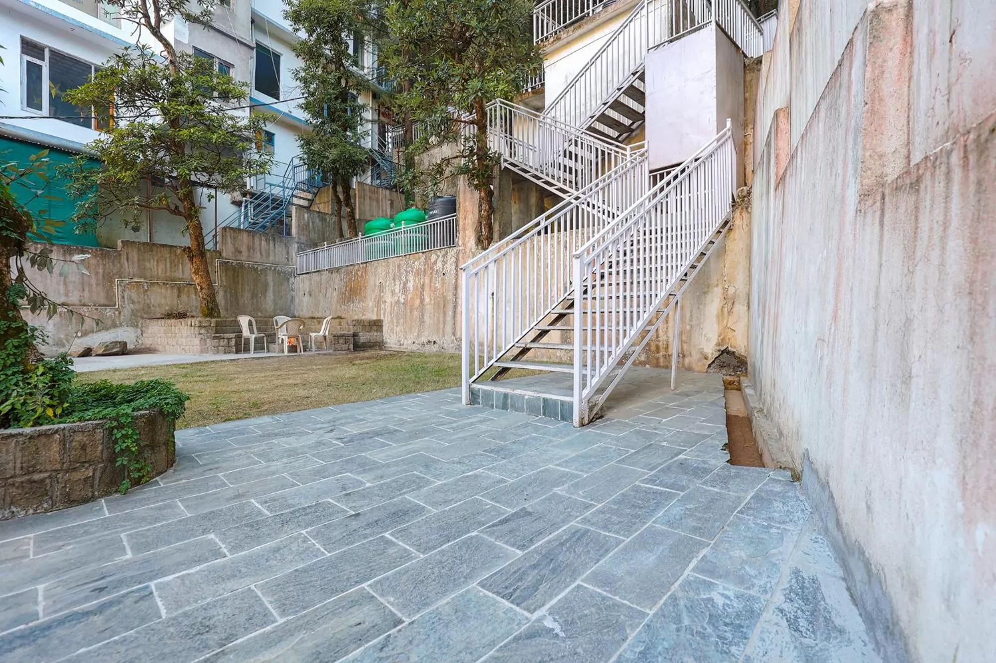 Garden view in FabHotel Green Origins