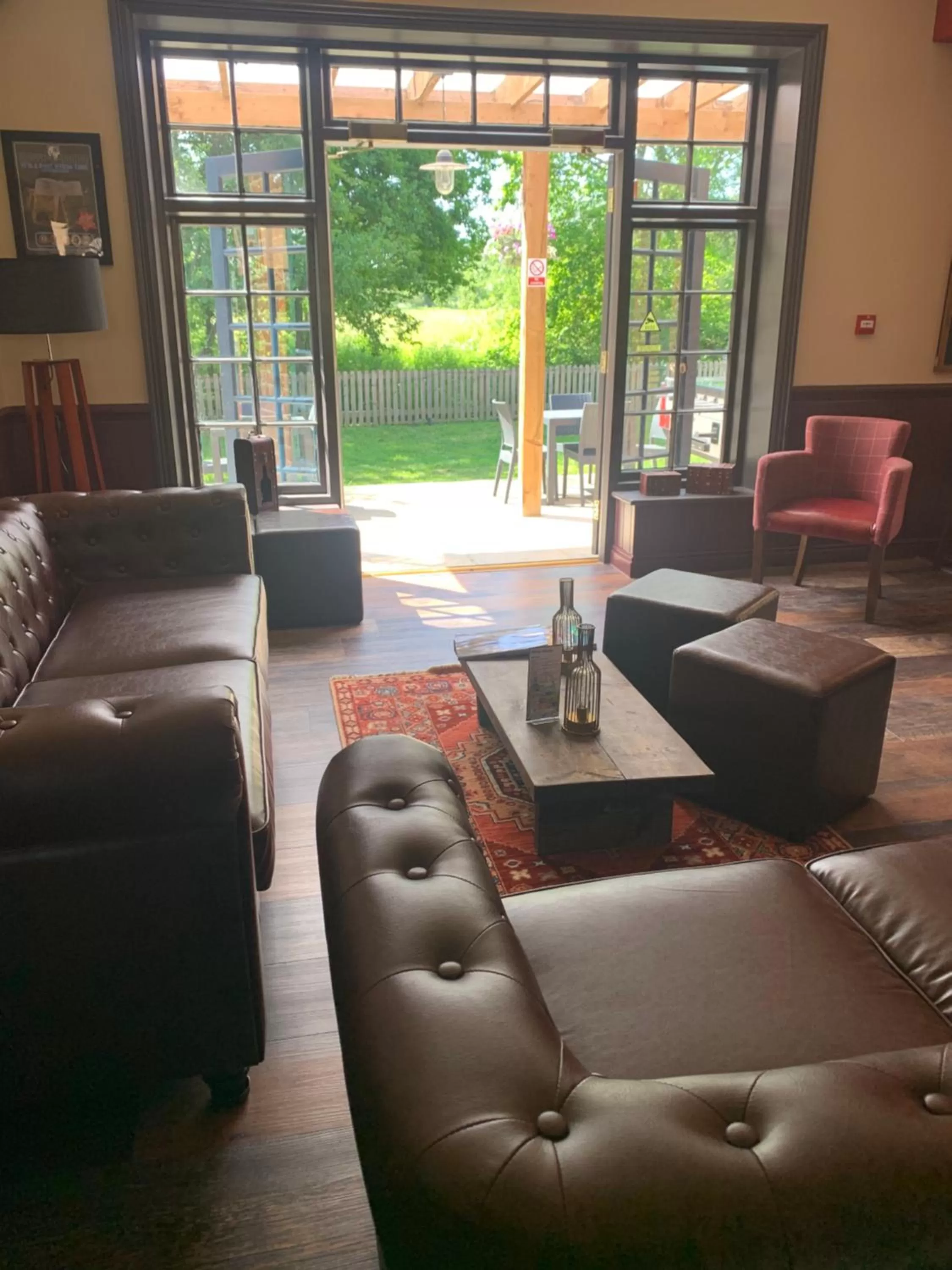 Seating Area in Crown & Anchor
