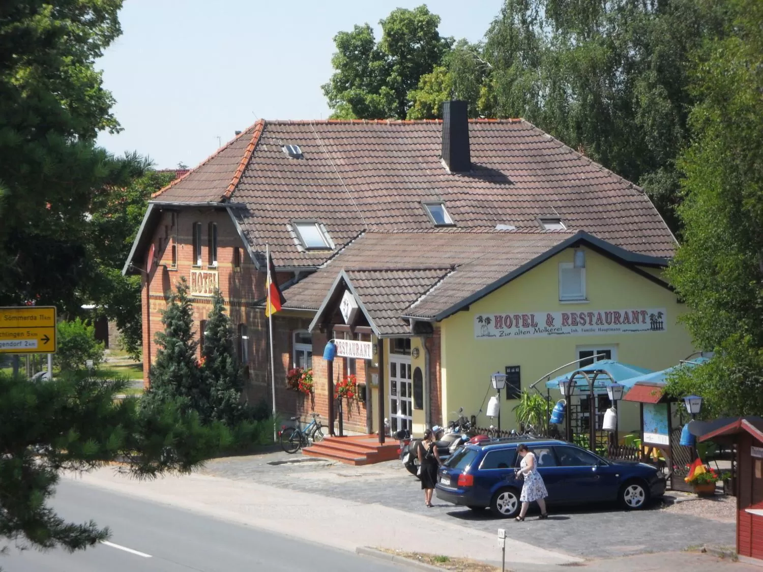 Property building in Hotel & Restaurant Alte Molkerei Kölleda