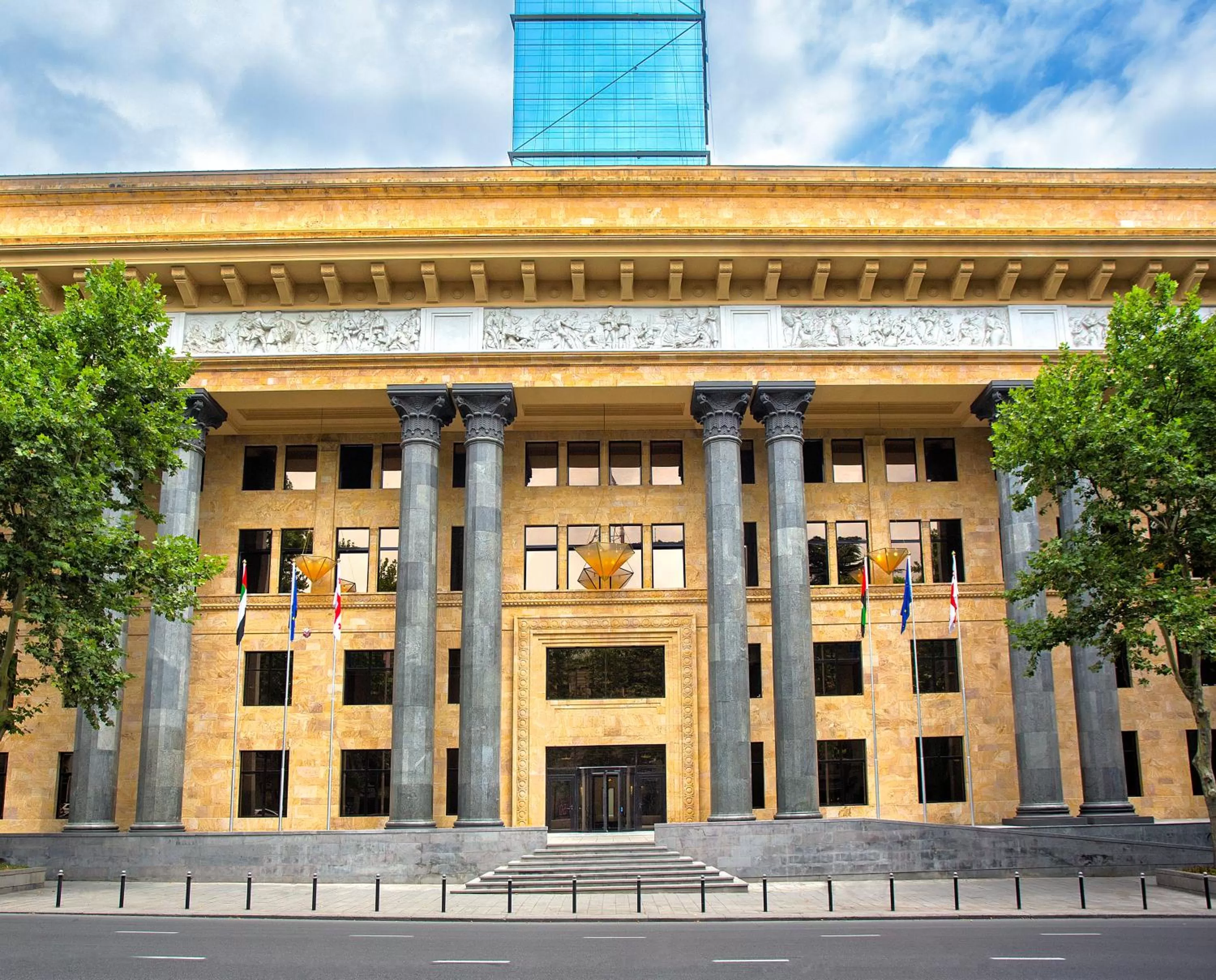 Facade/entrance in The Biltmore Tbilisi Hotel