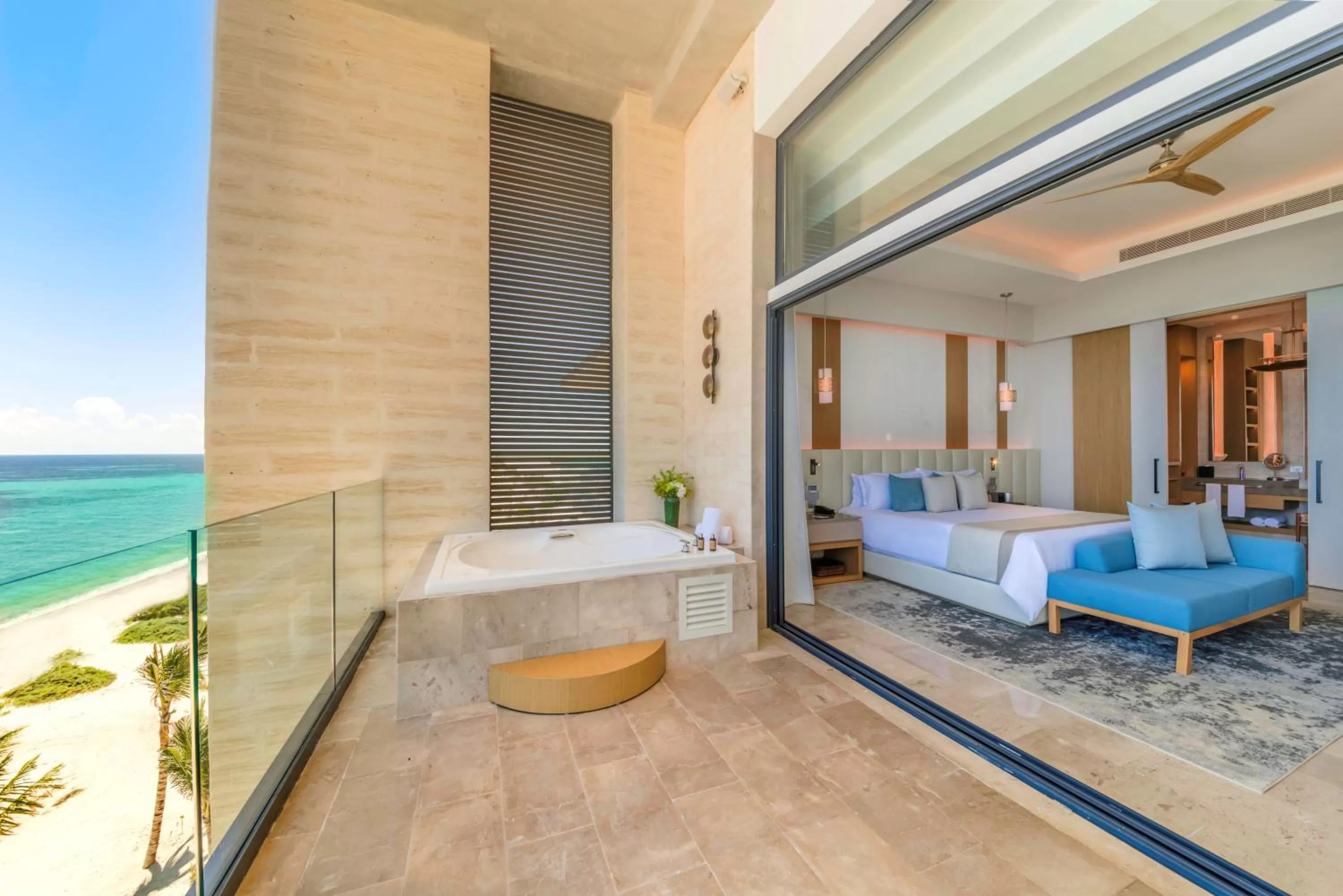 Balcony/Terrace in Haven Riviera Cancun - All Inclusive - Adults Only