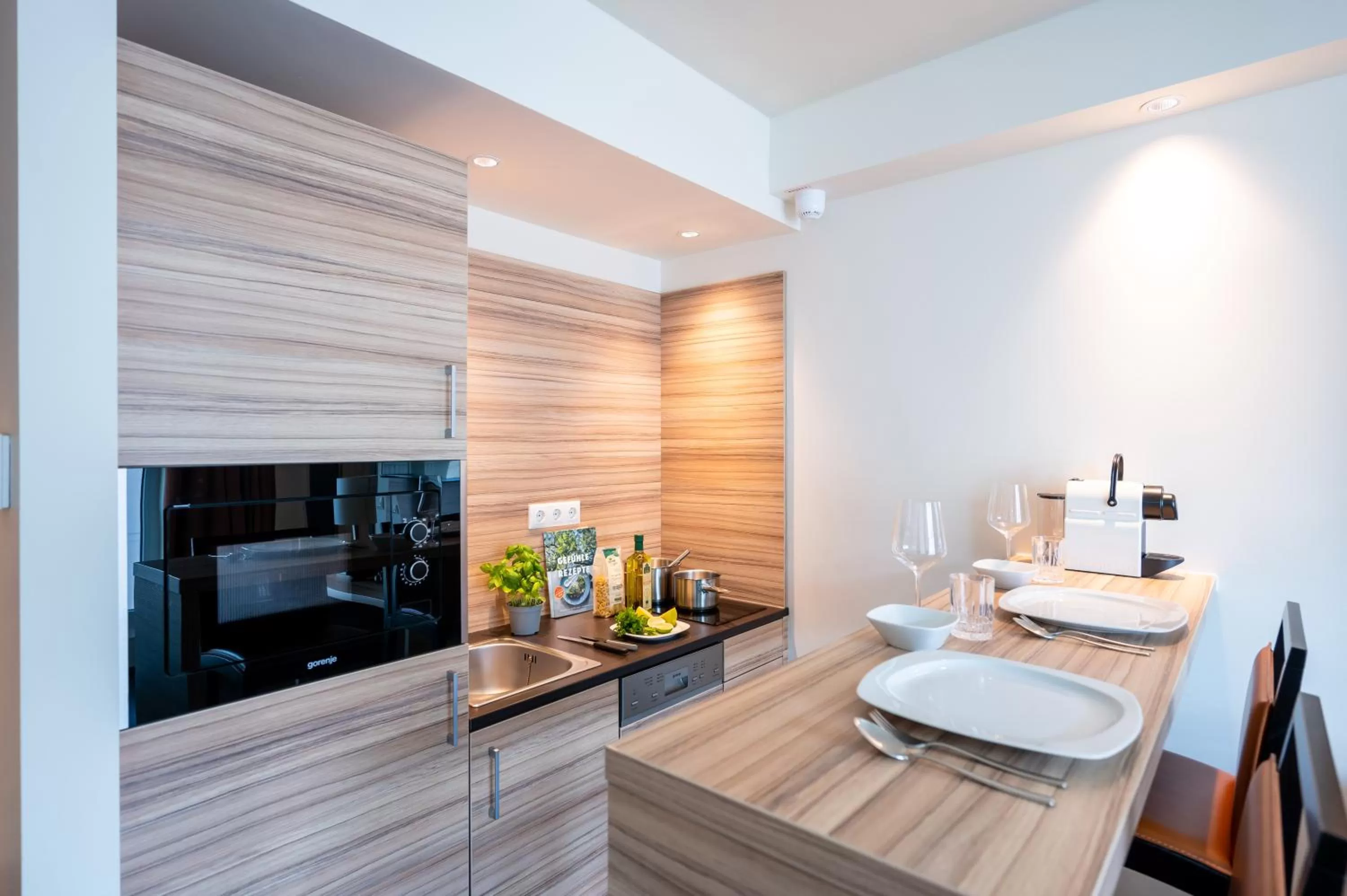 Kitchen or kitchenette in Staycity Aparthotels Heidelberg