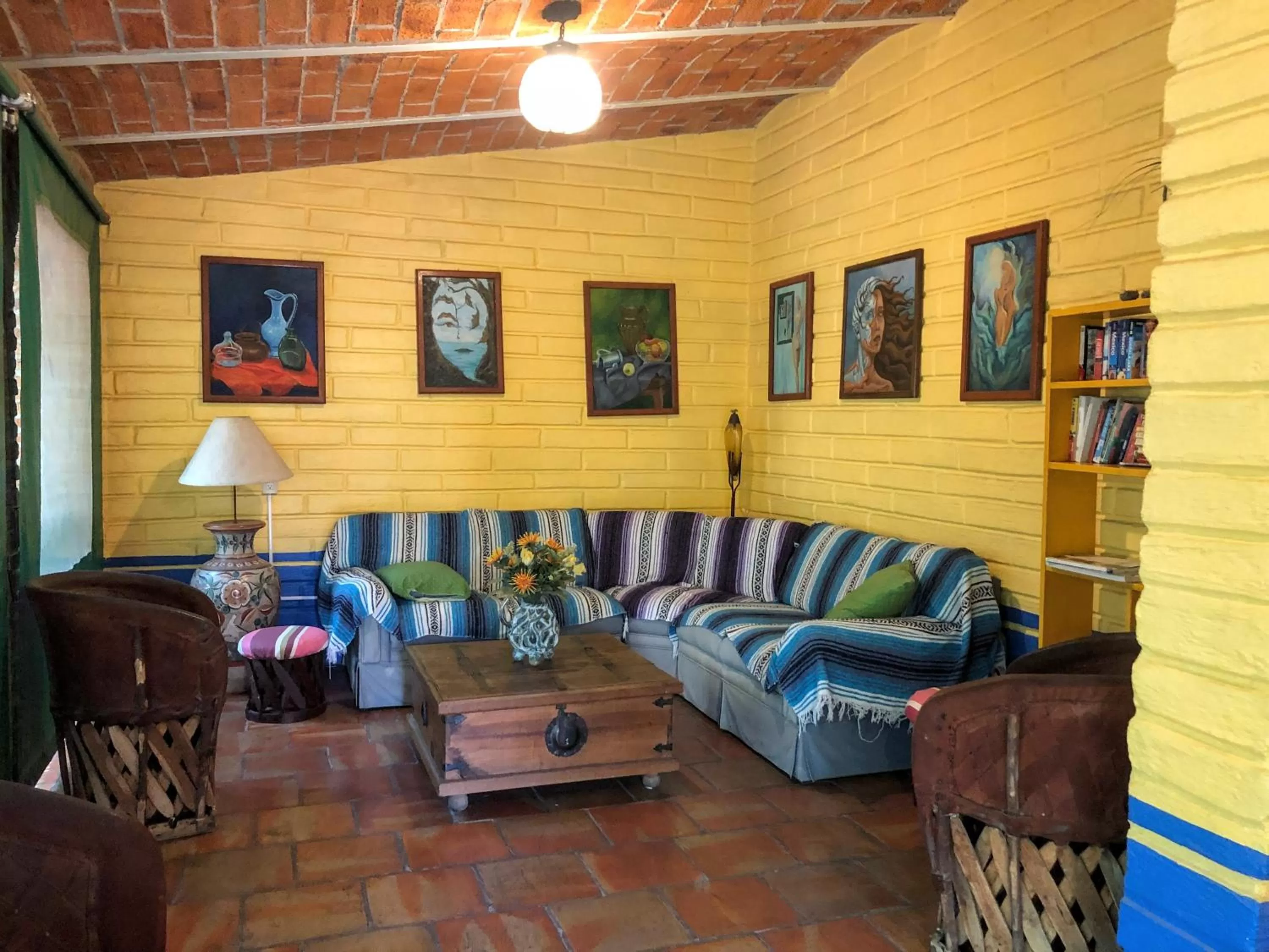 Living room in Casa del Retoño