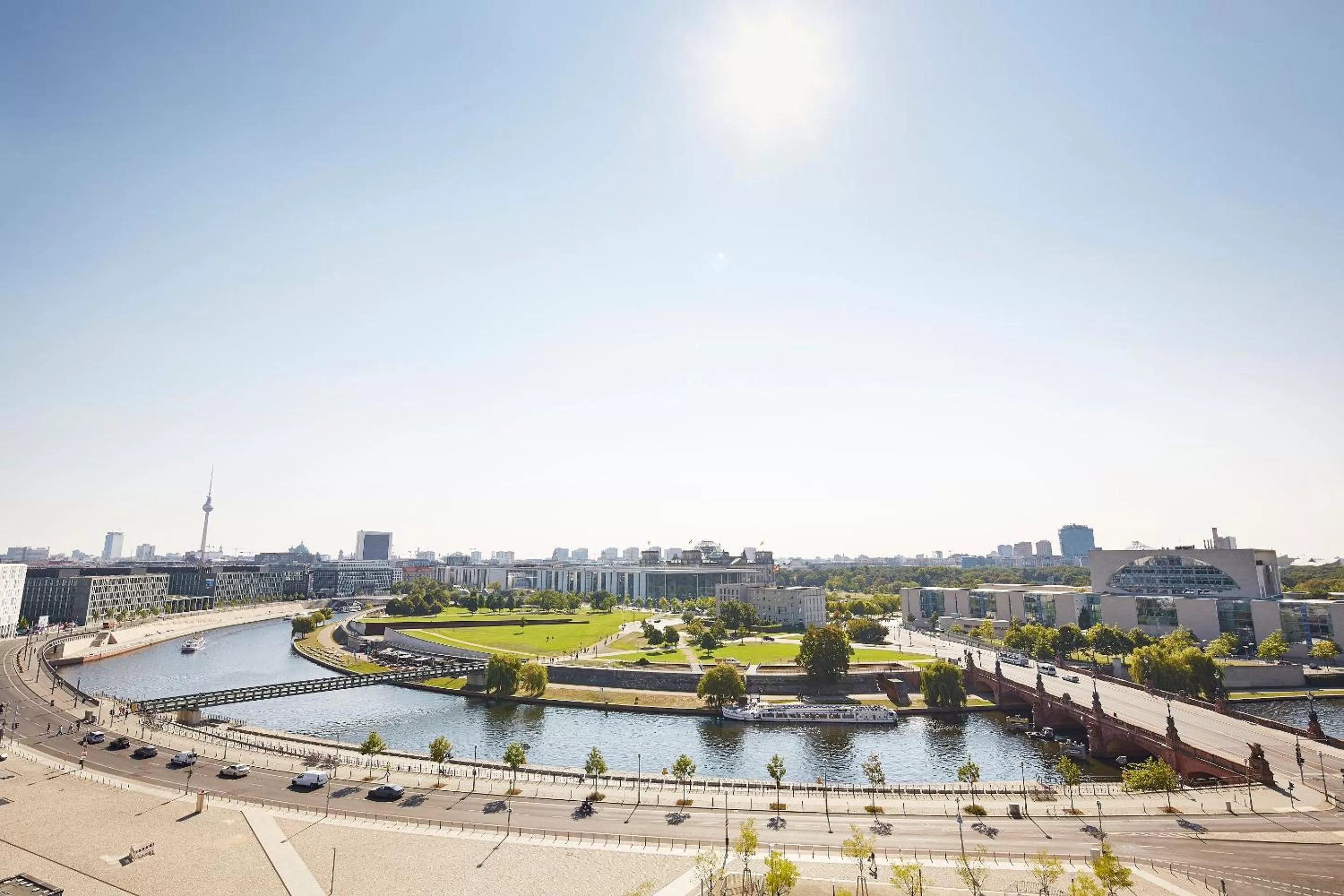 City view in Steigenberger Hotel Am Kanzleramt