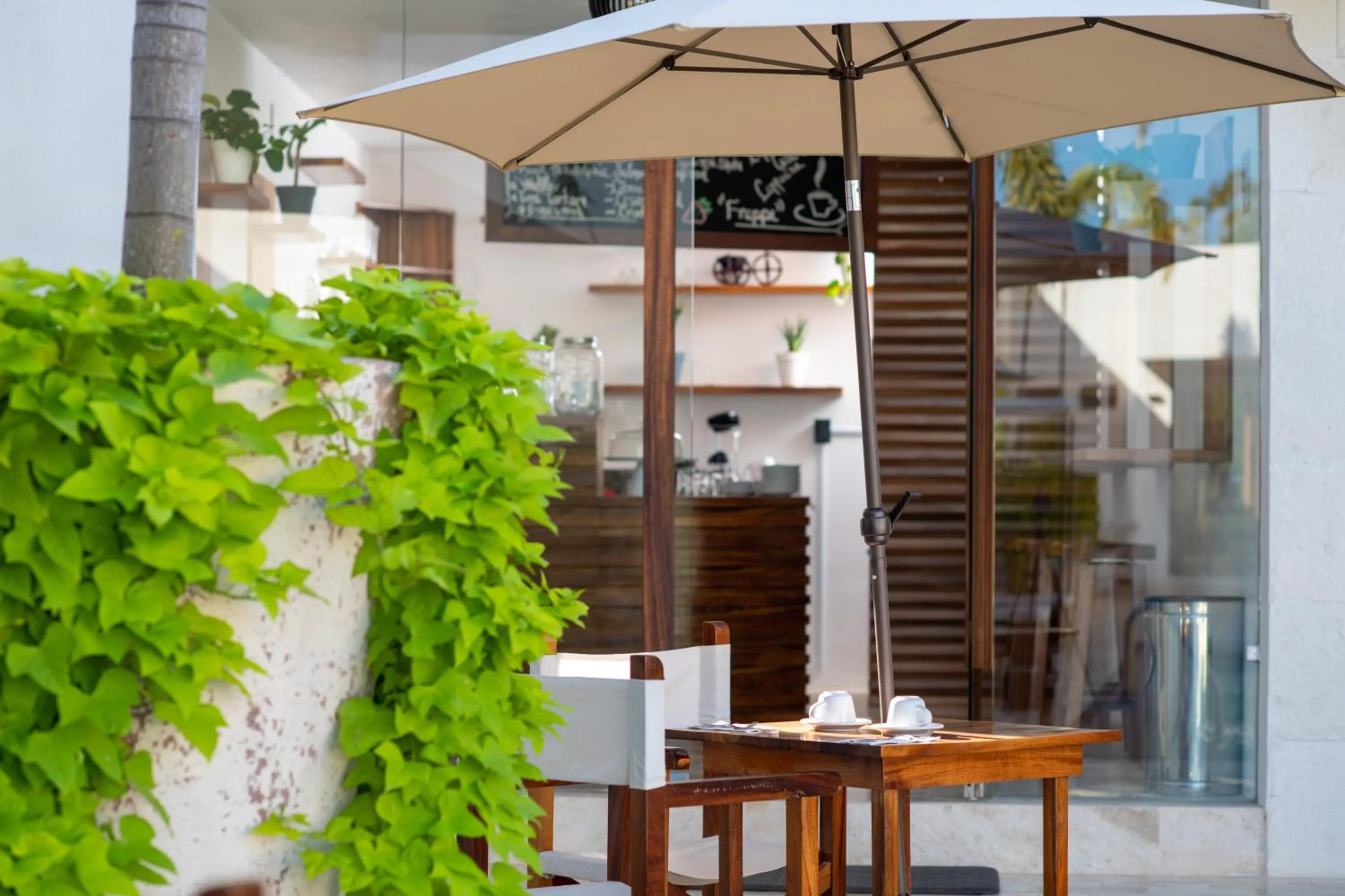 Patio in Avela Boutique Hotel