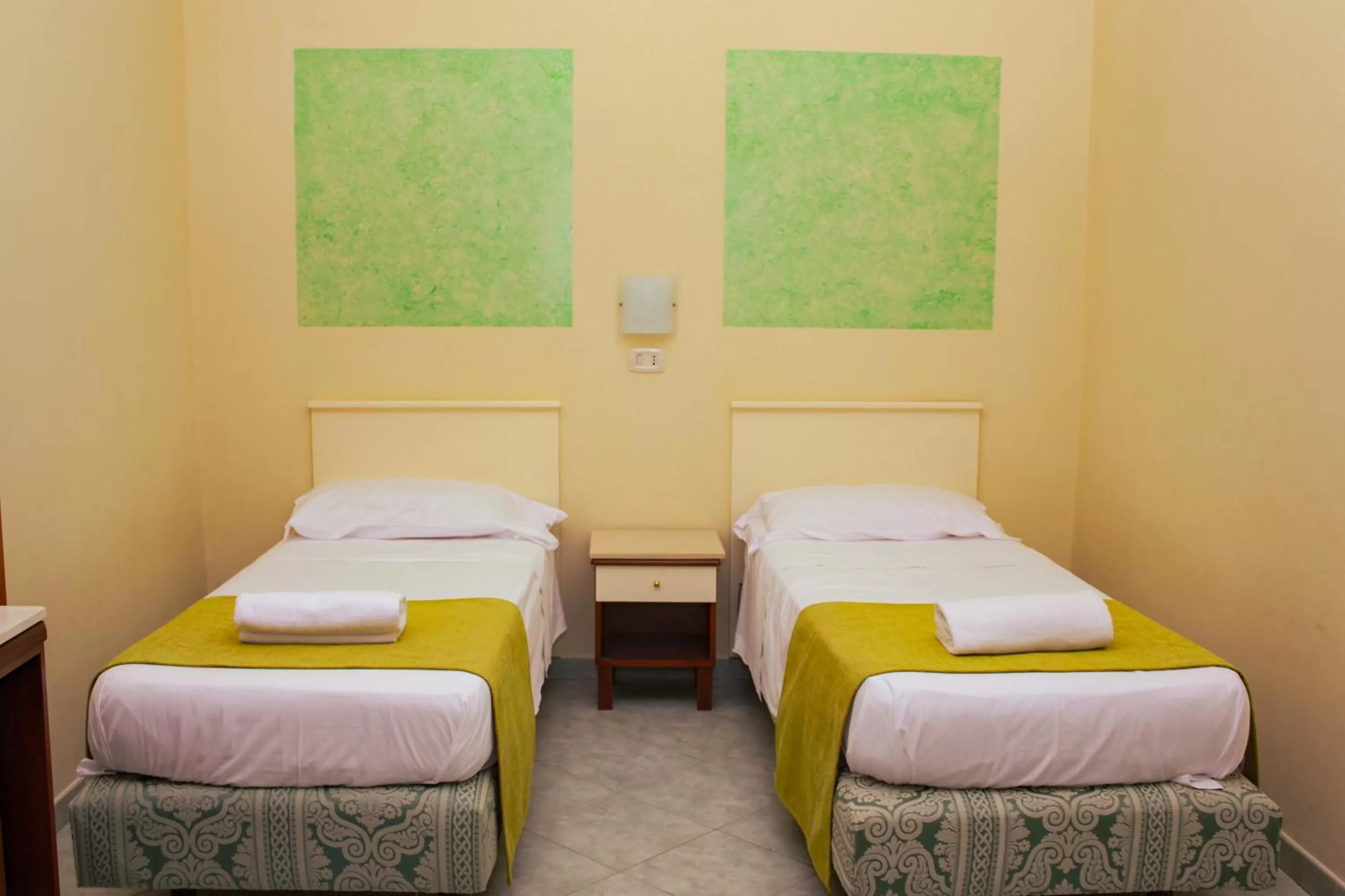 Bed in Hotel Garden Napoli