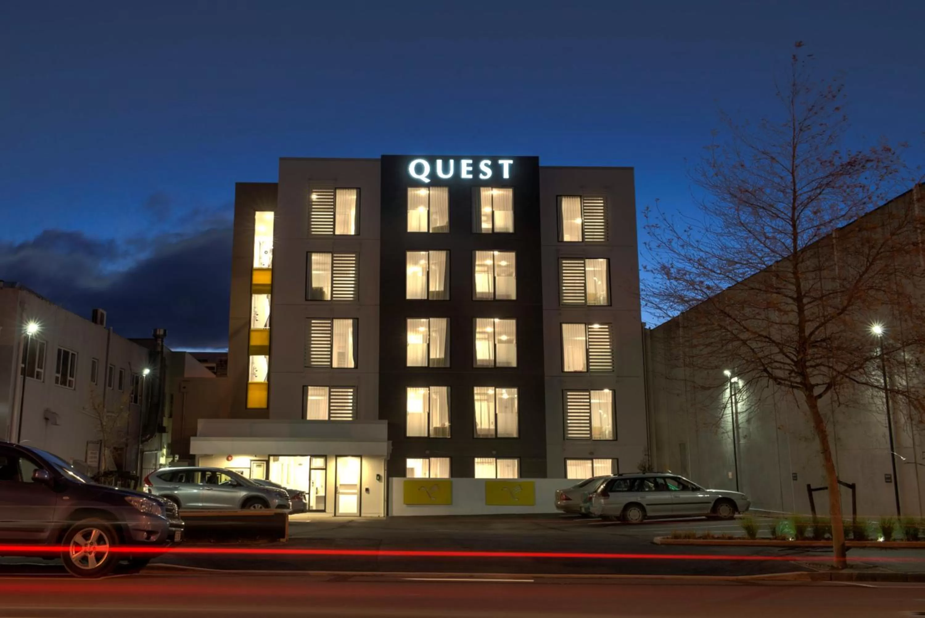 Facade/entrance in Quest Nelson