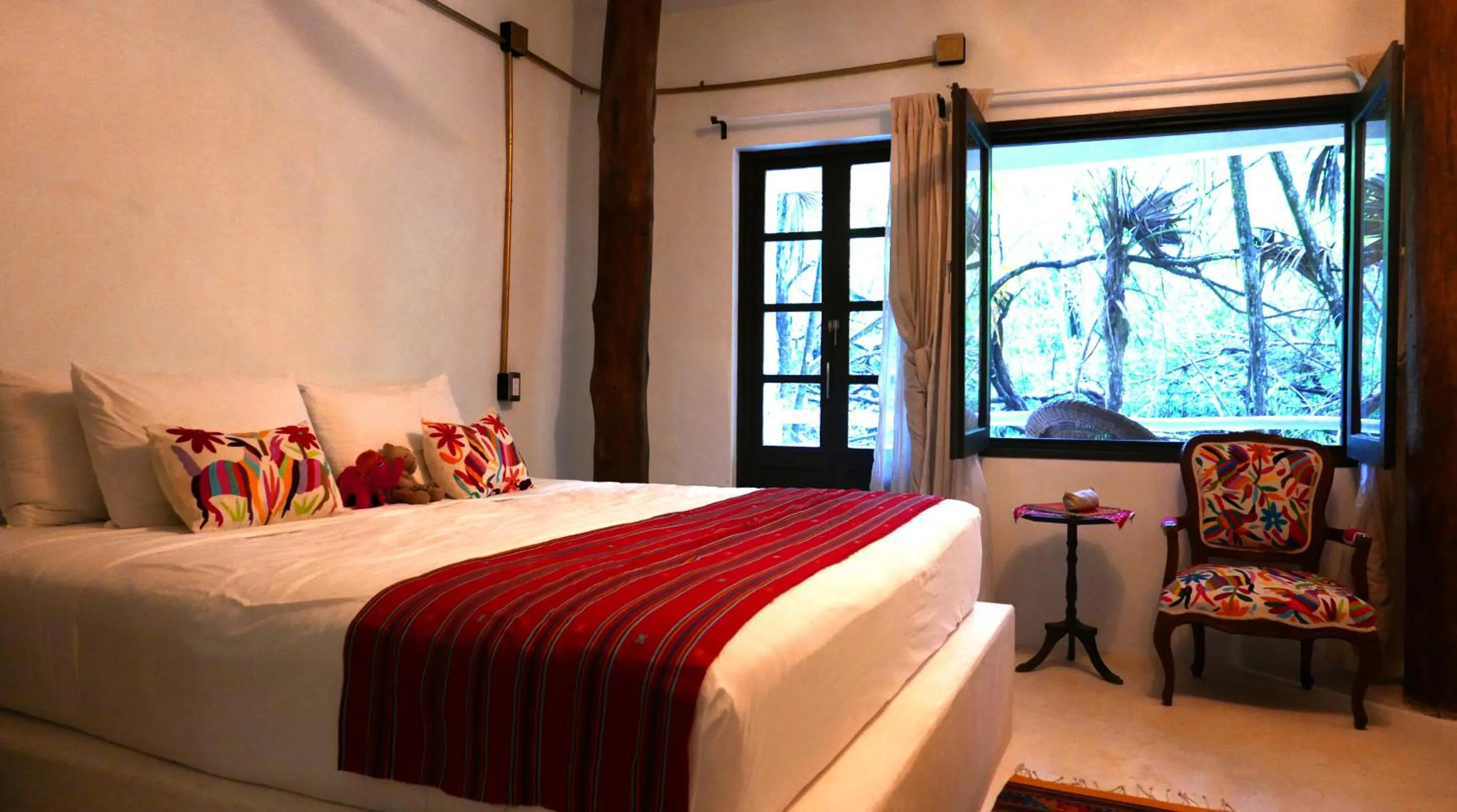 Bedroom, Bed in Casa Ambar Hotel & Boutique Tulum