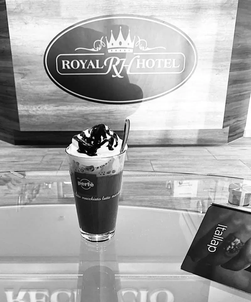 Property Logo/Sign in Royal Hotel