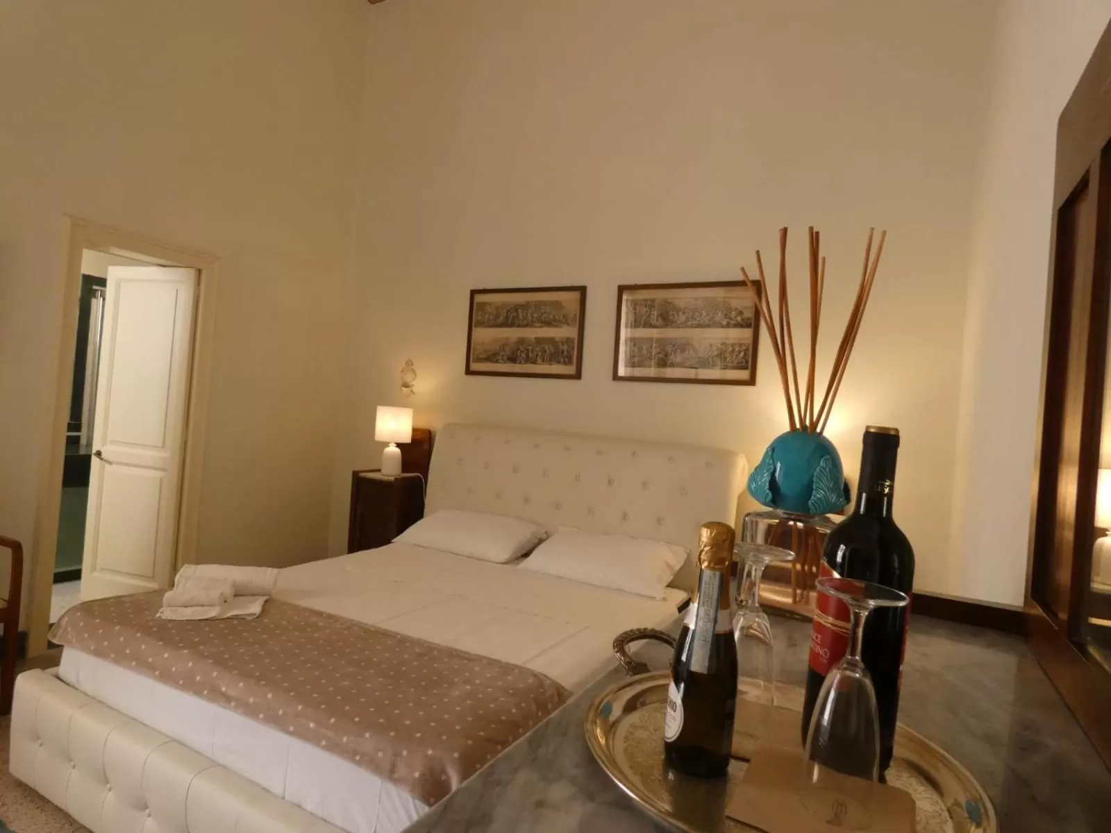 Bed in B&b RARO' LIBERTY