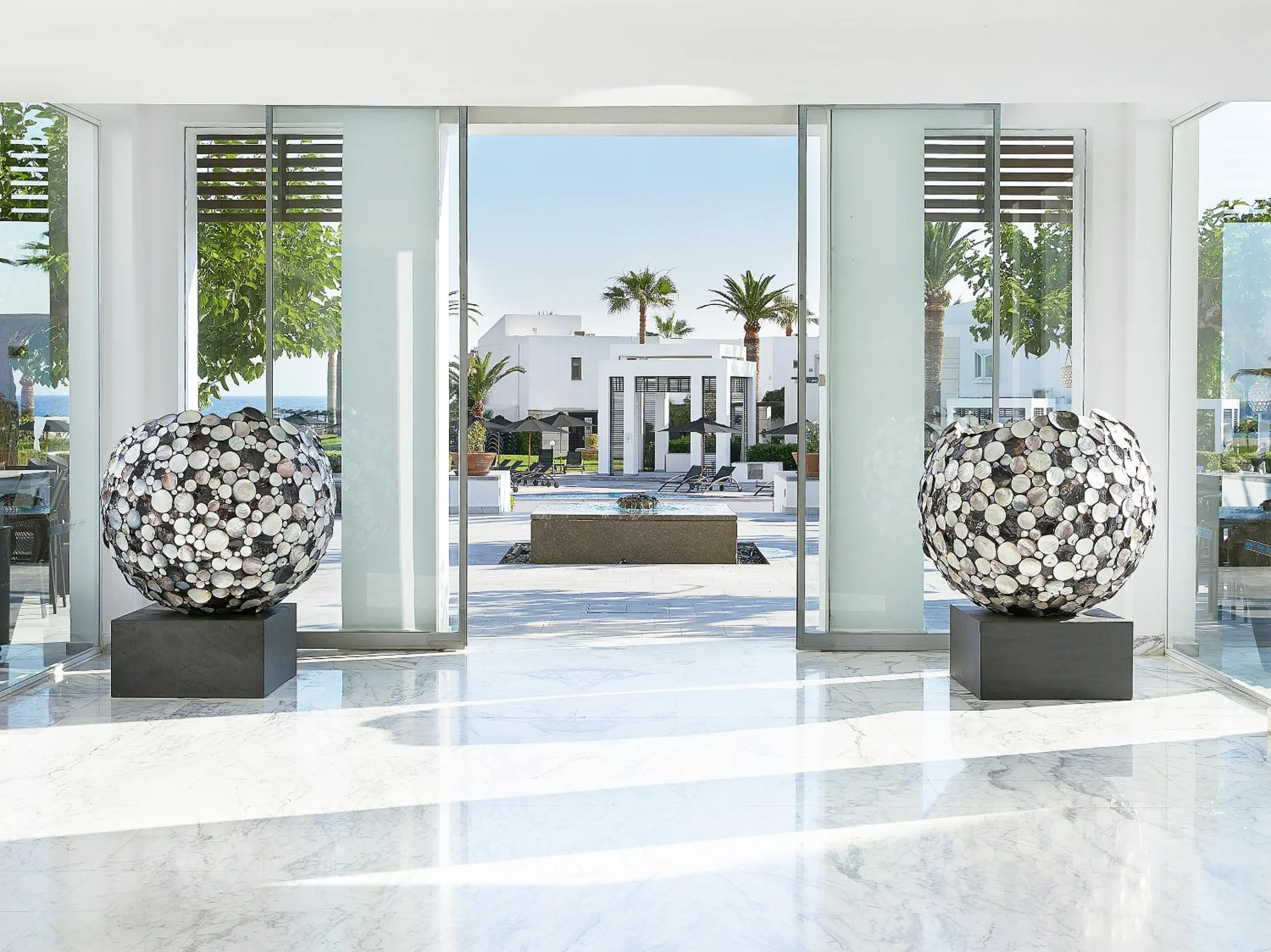 Facade/entrance in Grecotel Creta Palace