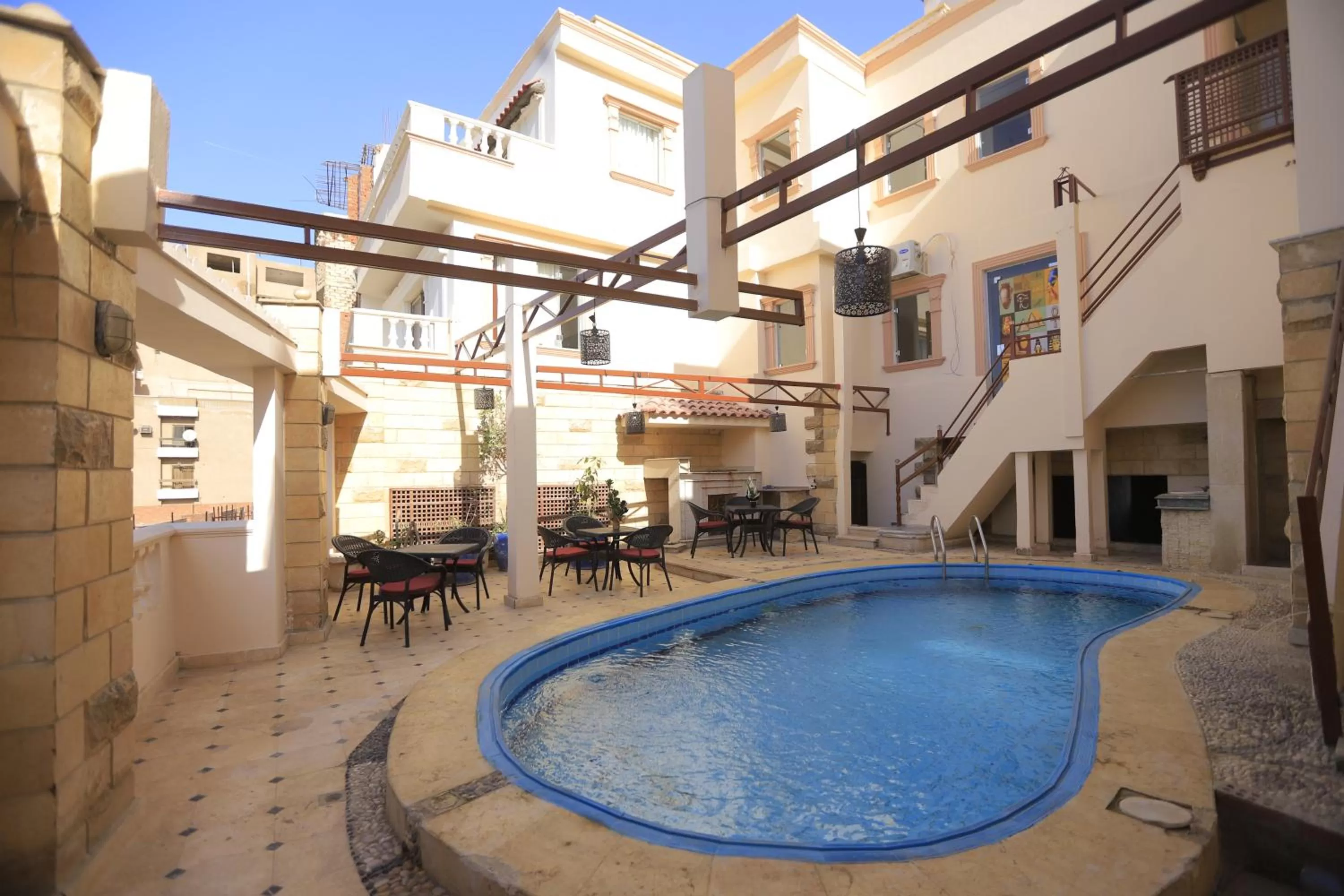 Pool view, Swimming Pool in Jewel Grand Museum & Pyramids View