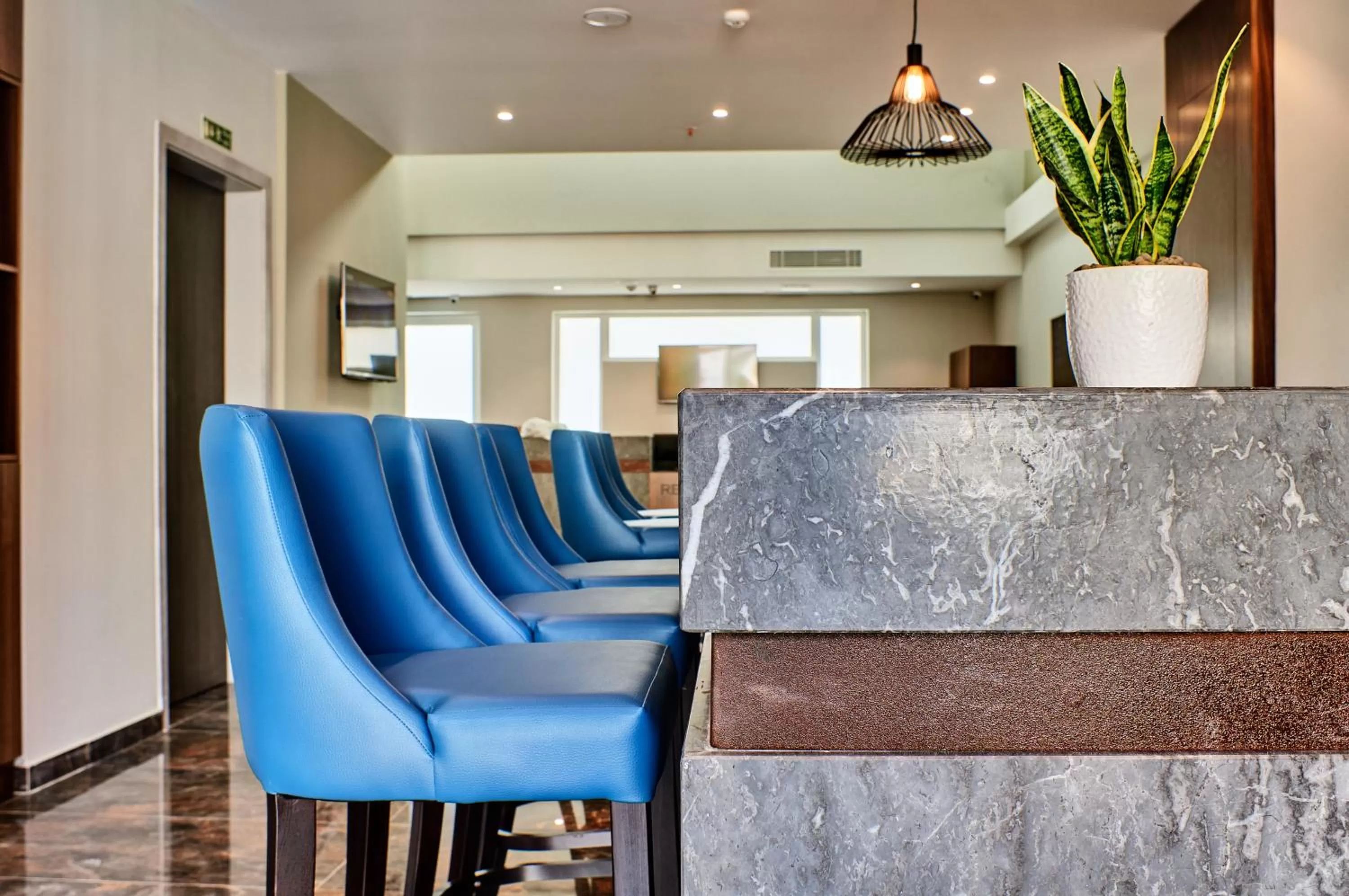 Lounge or bar in The District Hotel