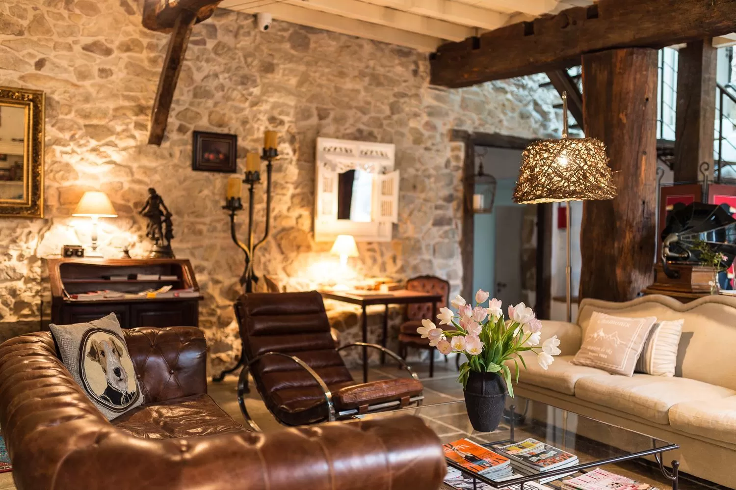 Communal lounge/ TV room in Ferme Elhorga