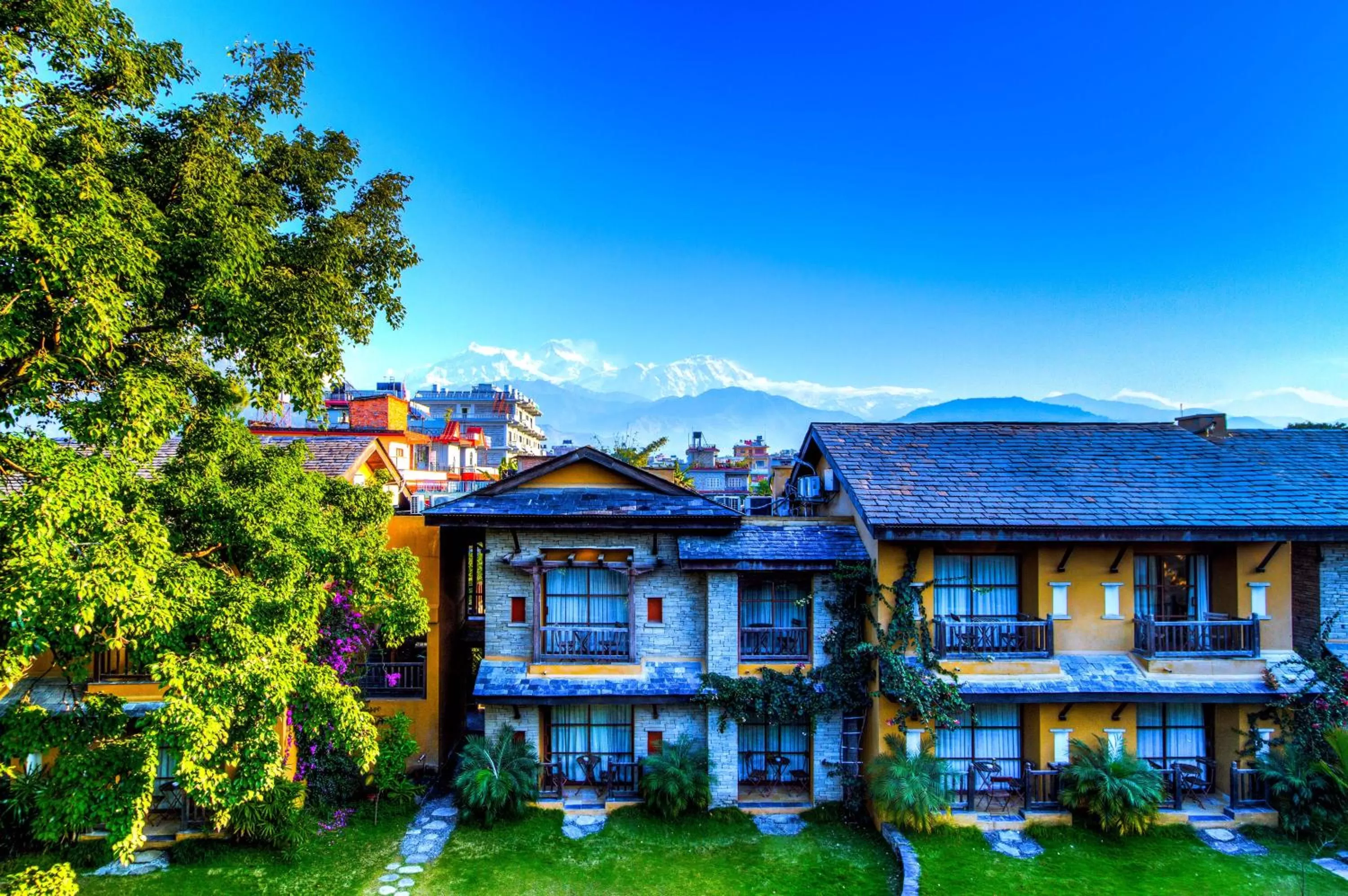 Landmark view in Temple Tree Resort & Spa, Pokhara