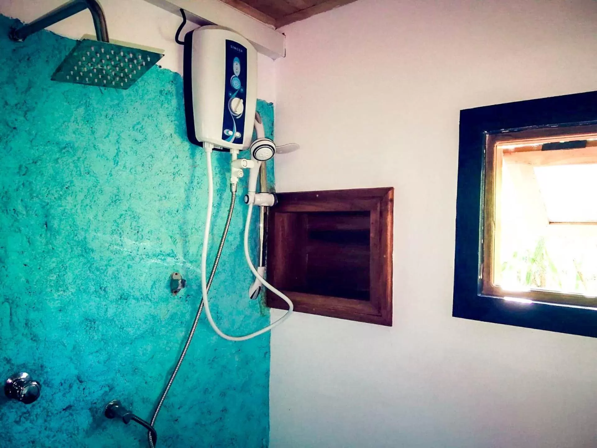 TV/Entertainment Center in Green Cottage