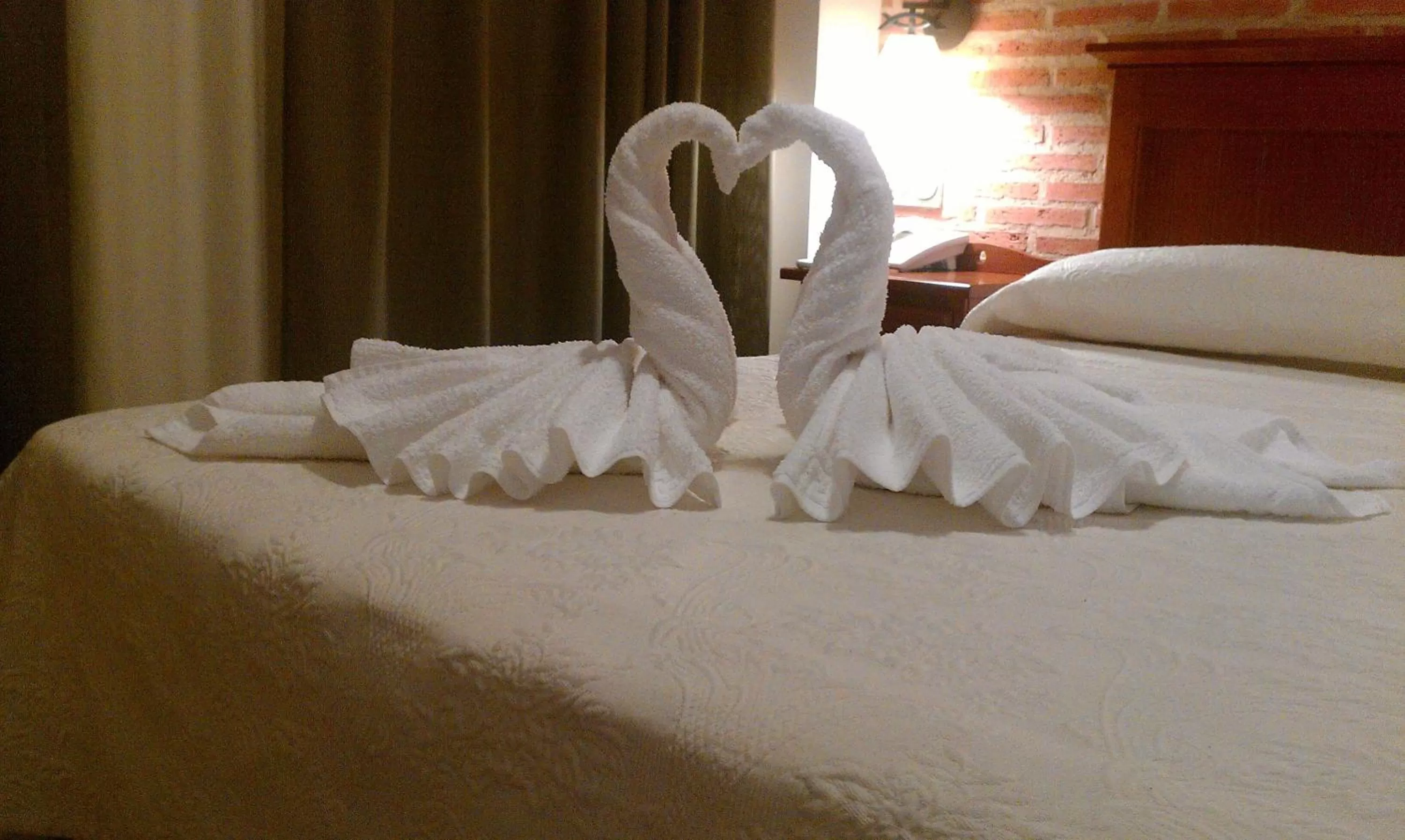 Bed in Hotel Ecologico Toral