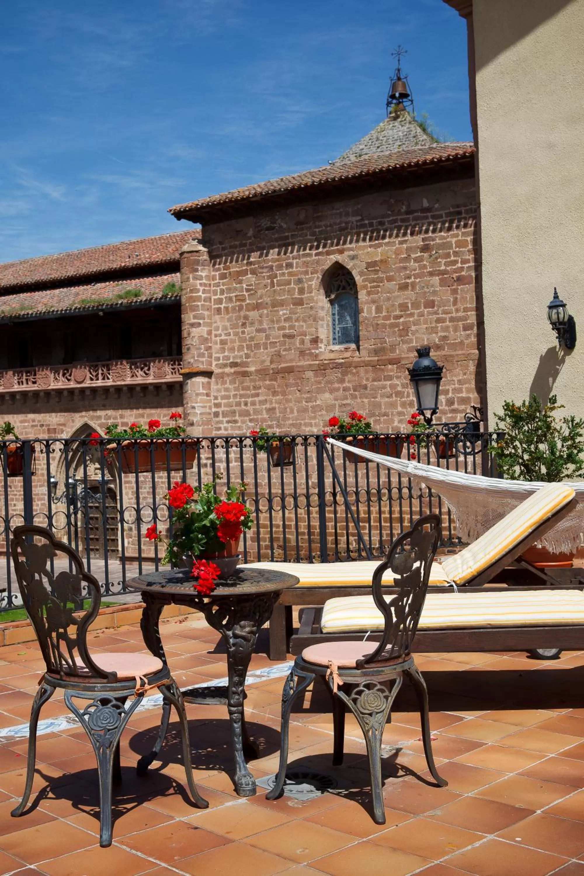 Balcony/Terrace in Palacio Azcárate Hotel