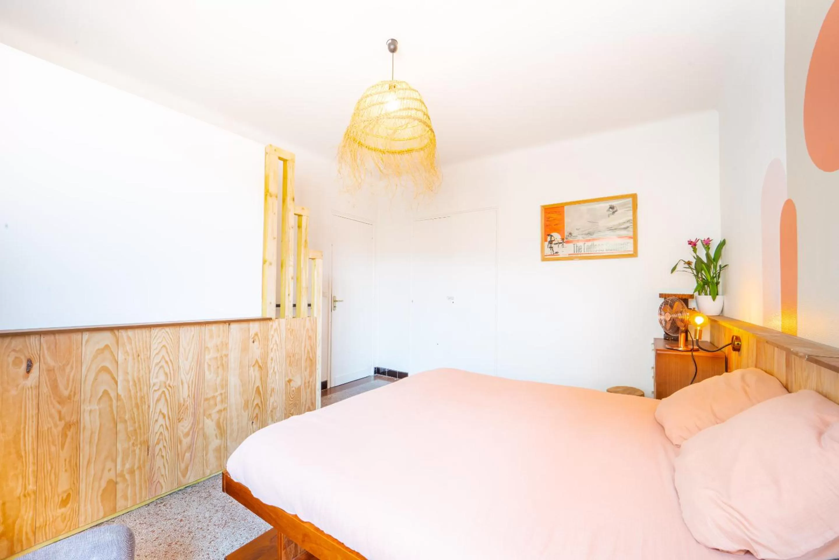 Bedroom, Bed in La Boga Surf House