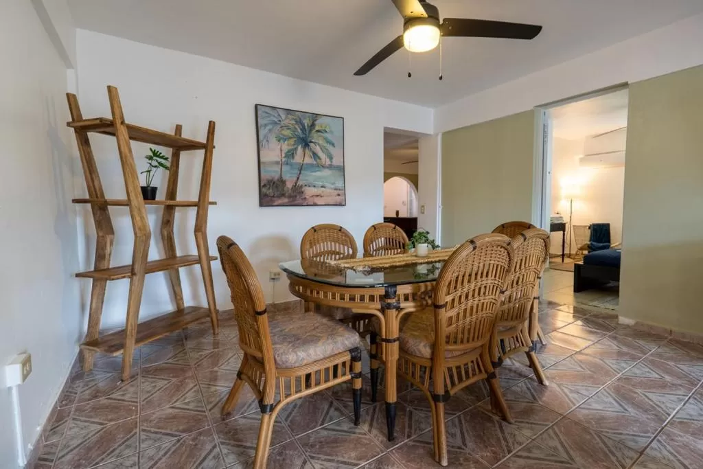 Dining Area in El Flamingo Beach Club