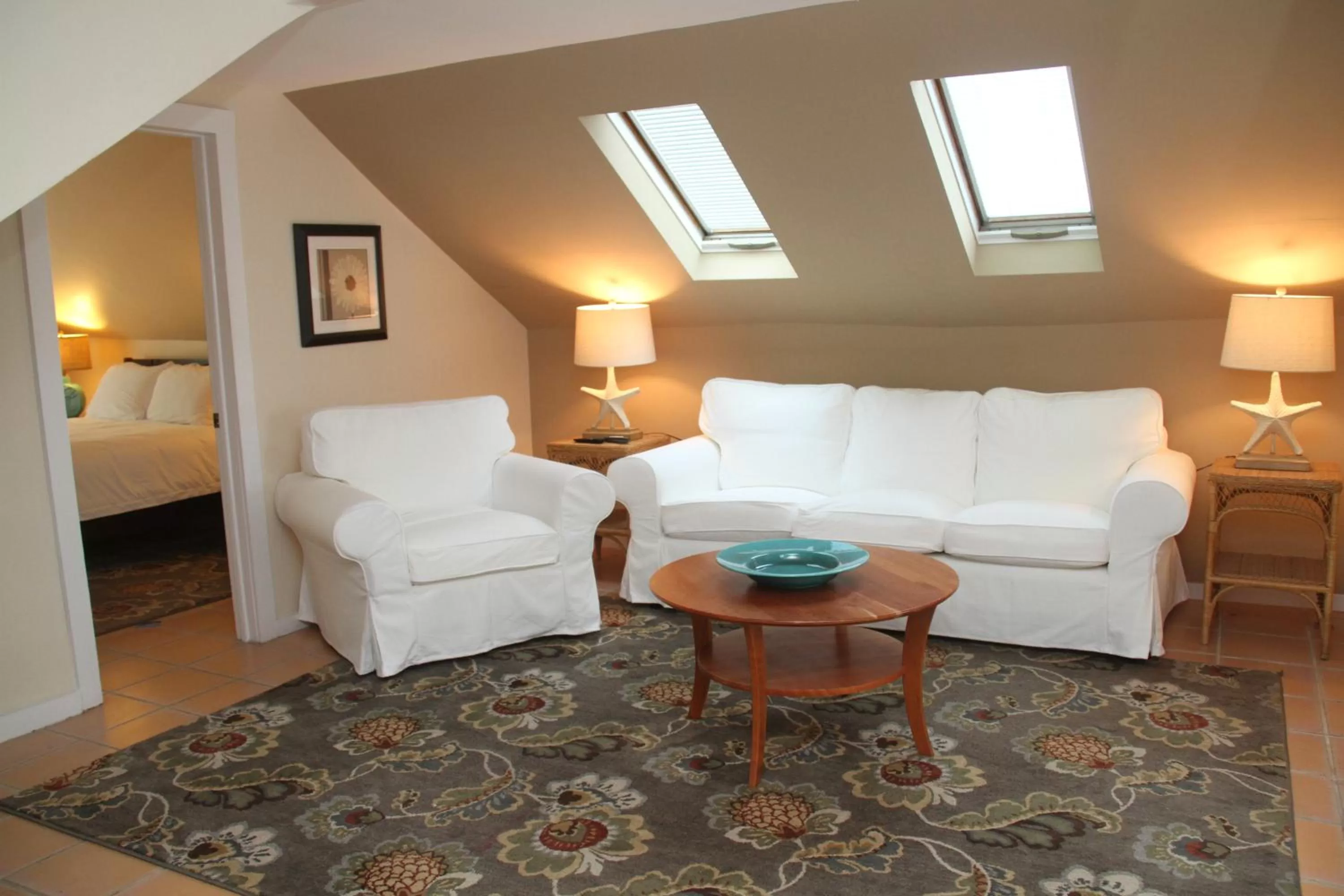 Living room, Bed in L'Habitation Guesthouse- Adult Exclusive