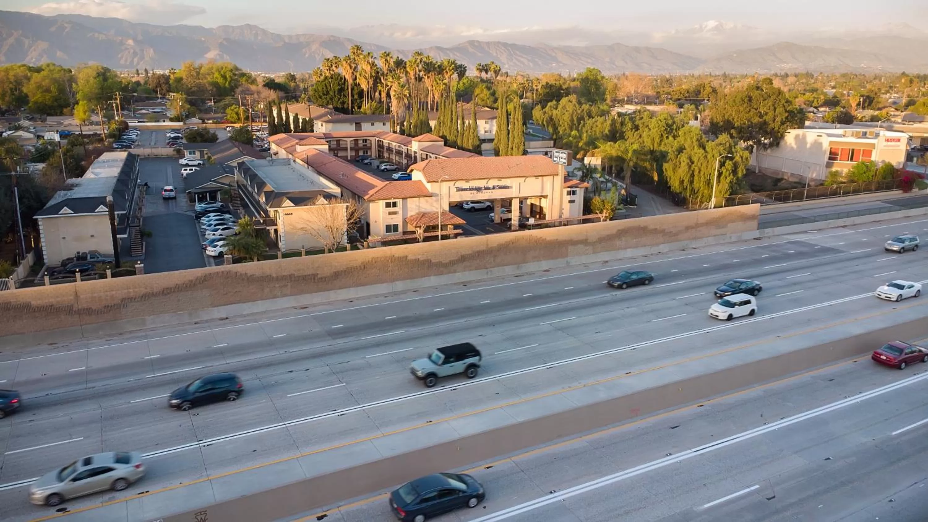 Bird's eye view in Travelodge Inn & Suites by Wyndham West Covina