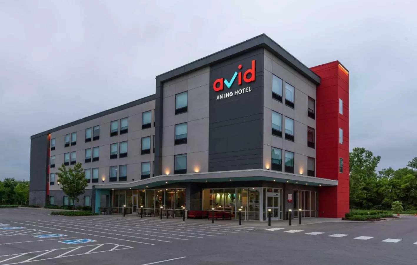 Property building in avid hotel Nashville - Lebanon an IHG Hotel