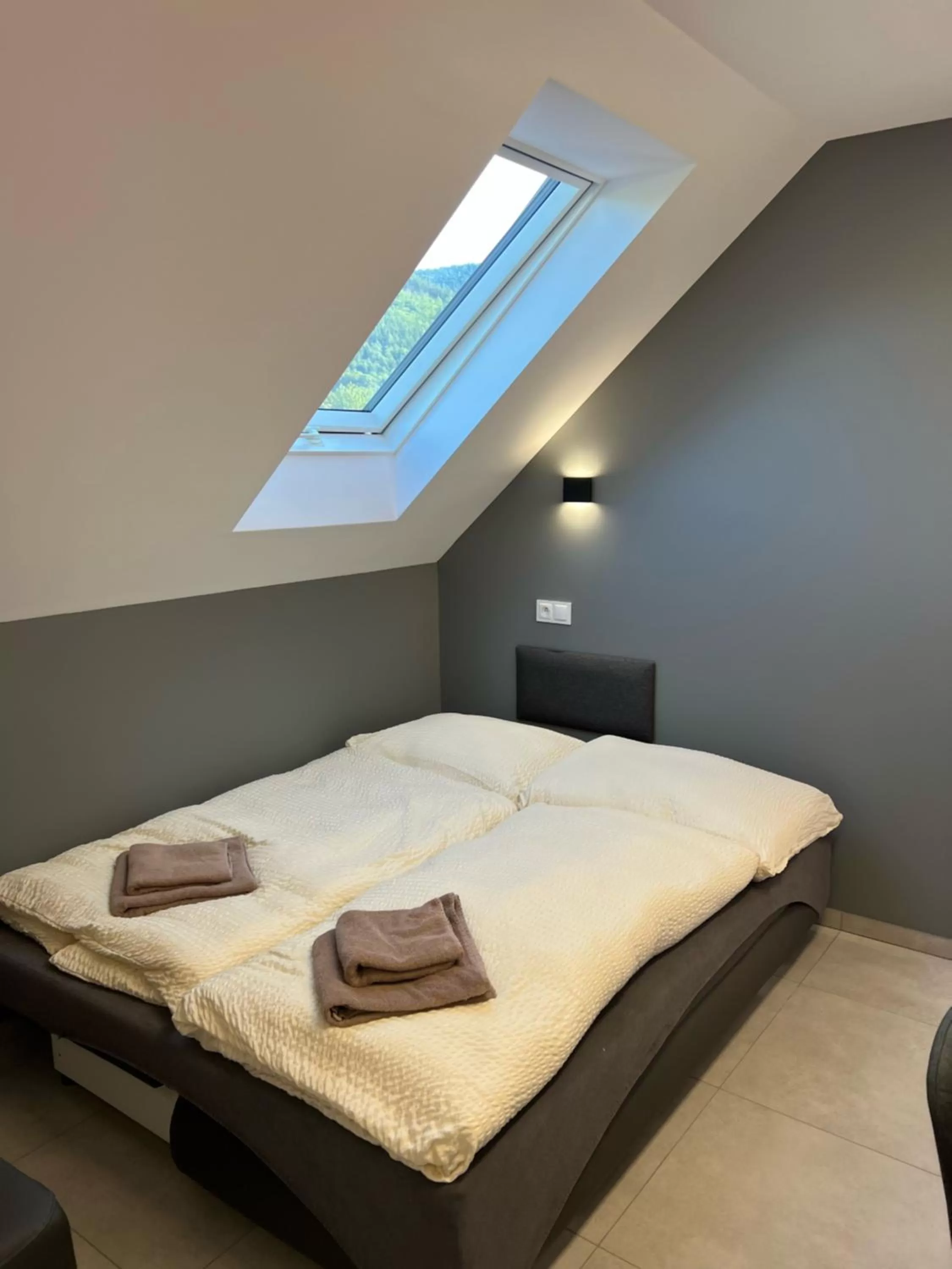 Bed in Hotel U Kociana