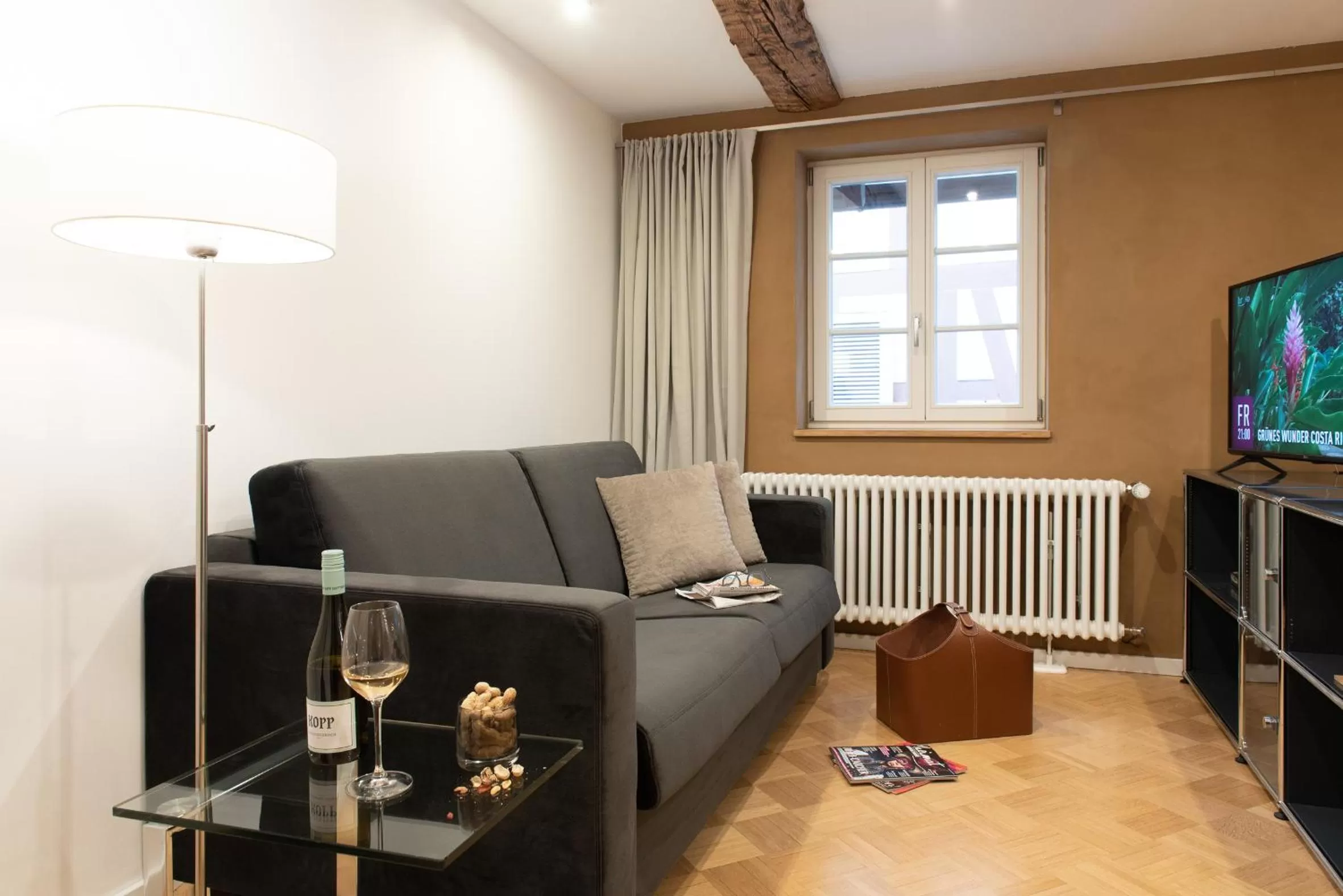 Living room in der Gänsbühl auf der Stadtmauer