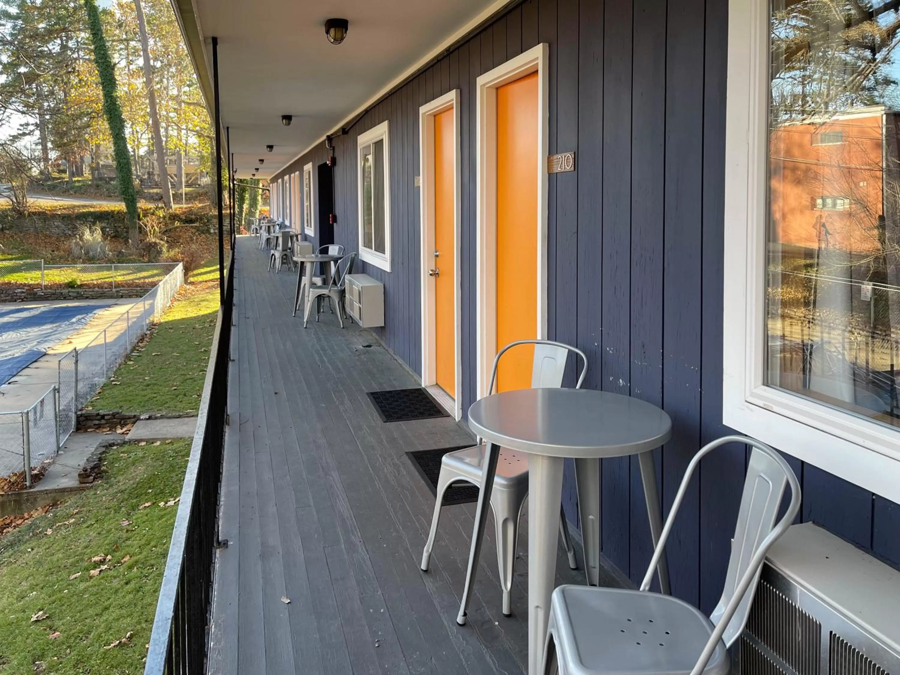 Patio in The Wanderoo Lodge