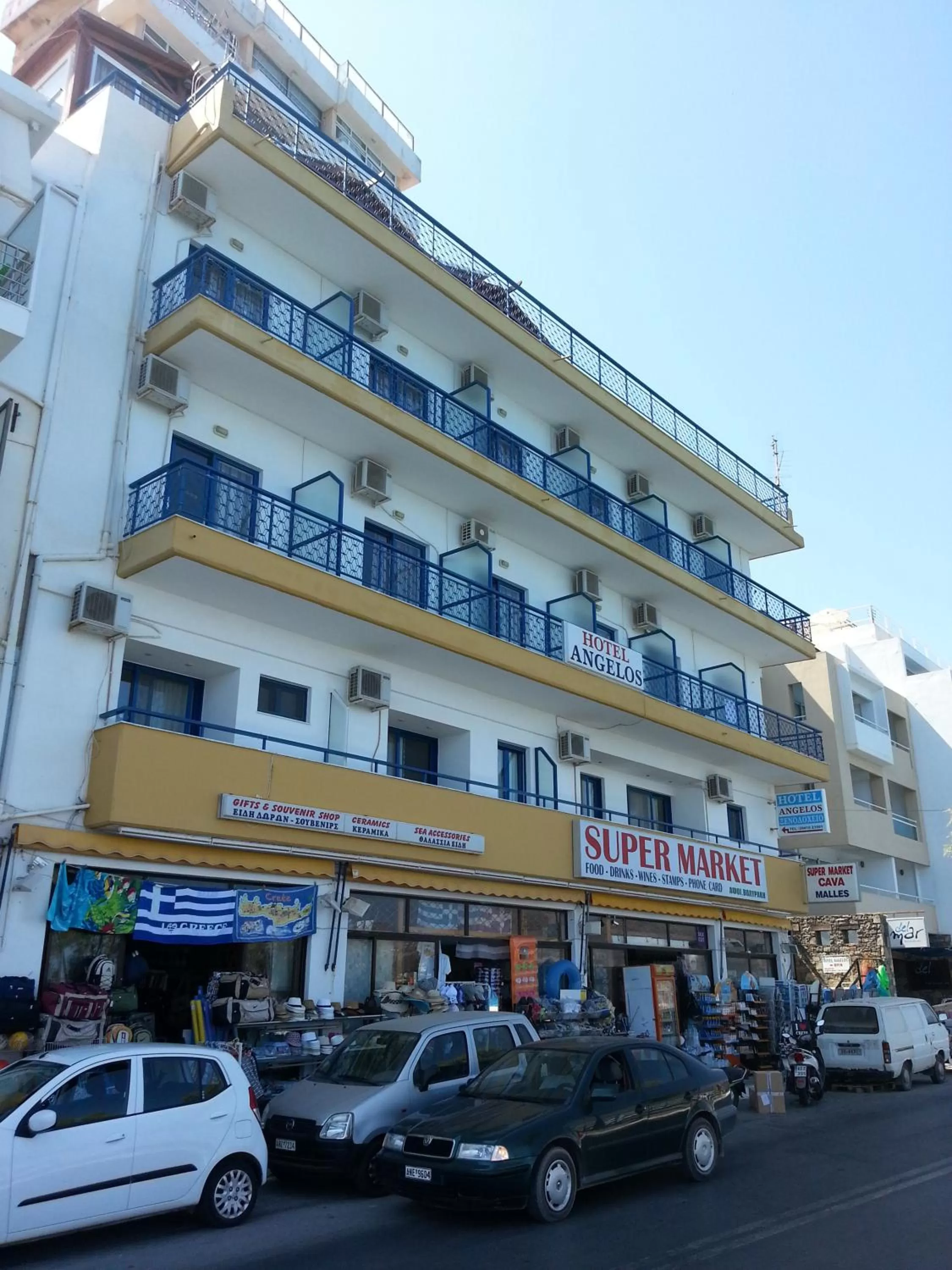 Property building in Angelos Hotel
