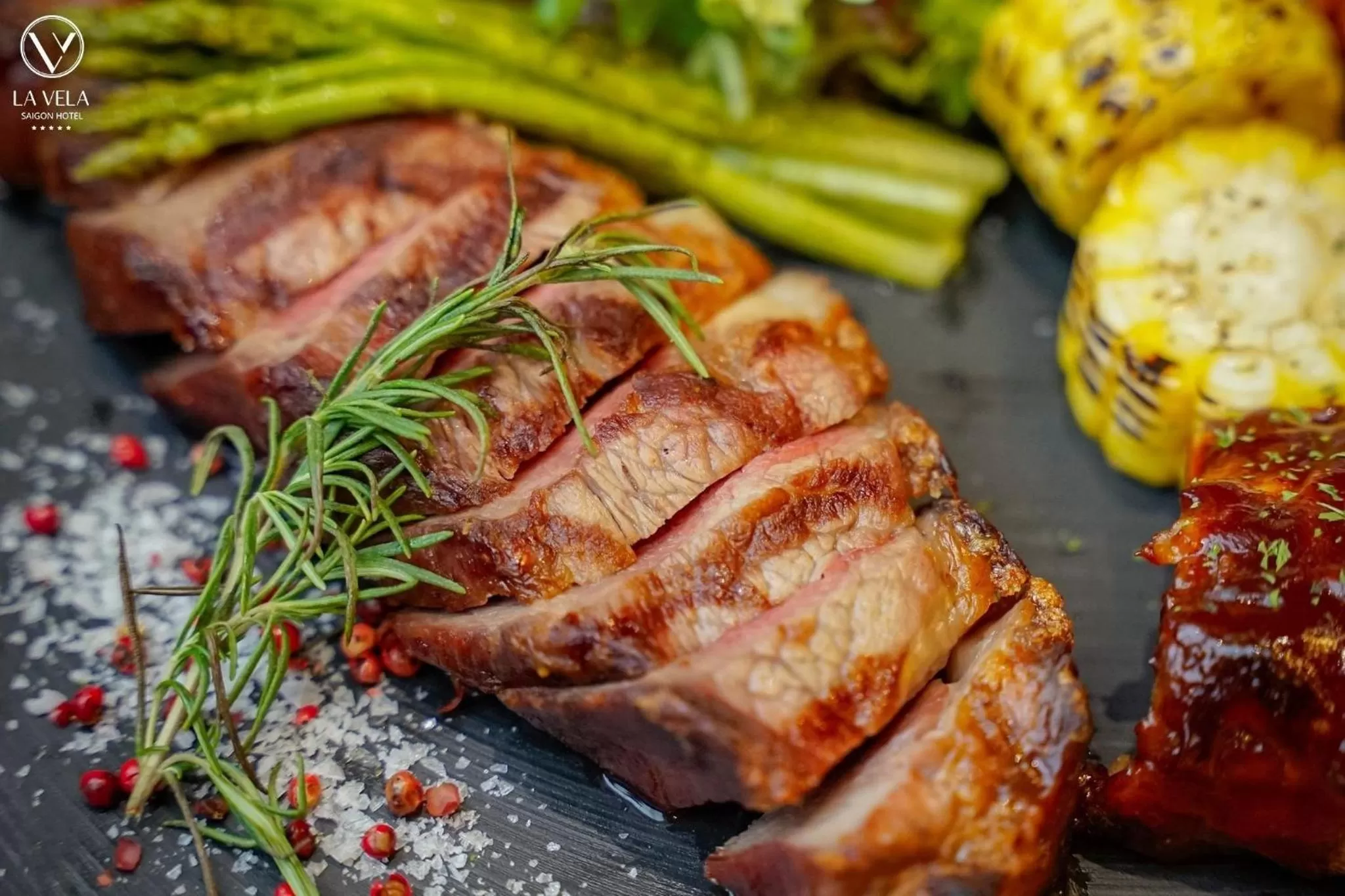 Food close-up in Ninh Binh Legend Hotel