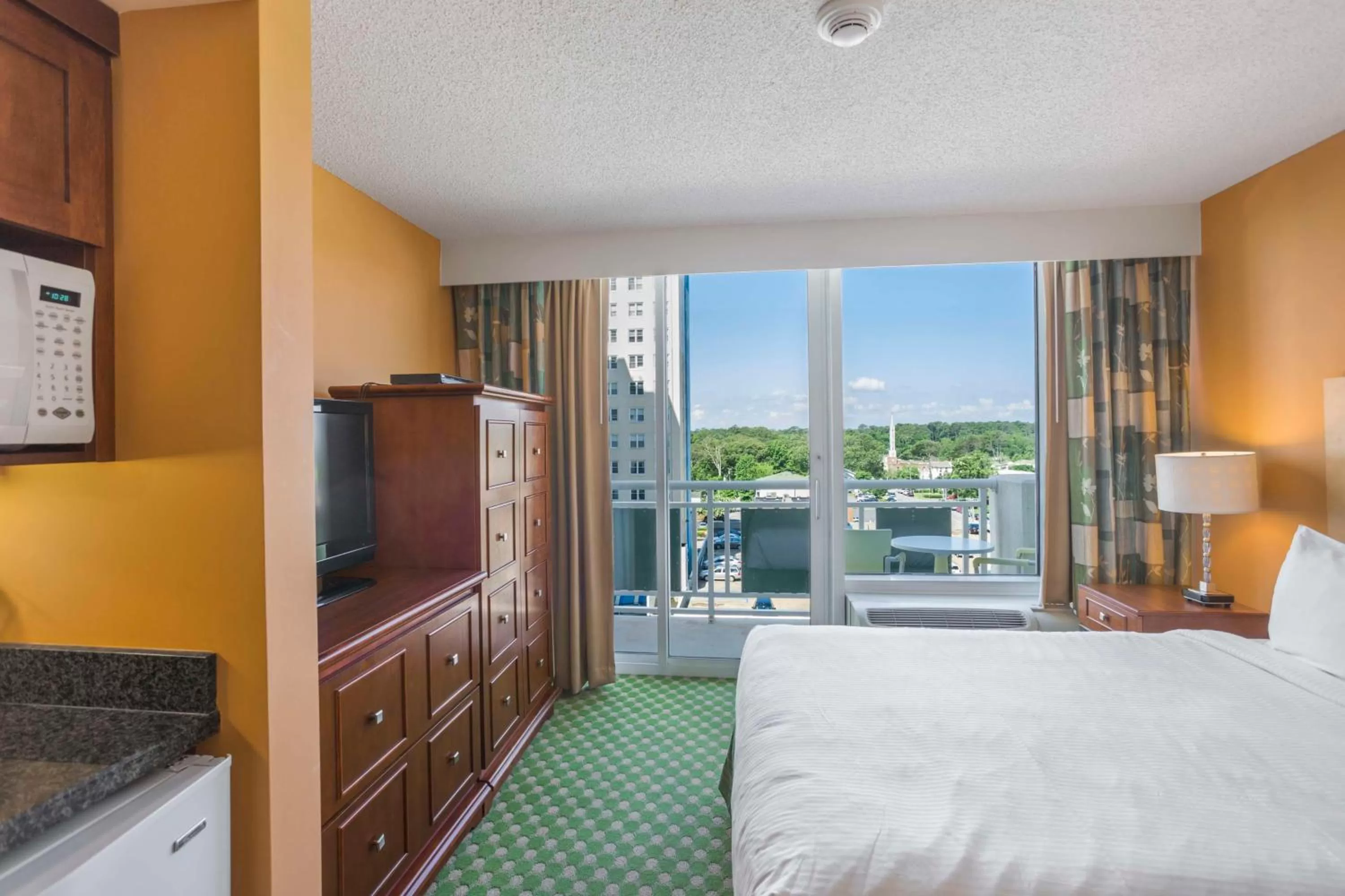 Bed in Hilton Vacation Club Ocean Beach Club Virginia Beach