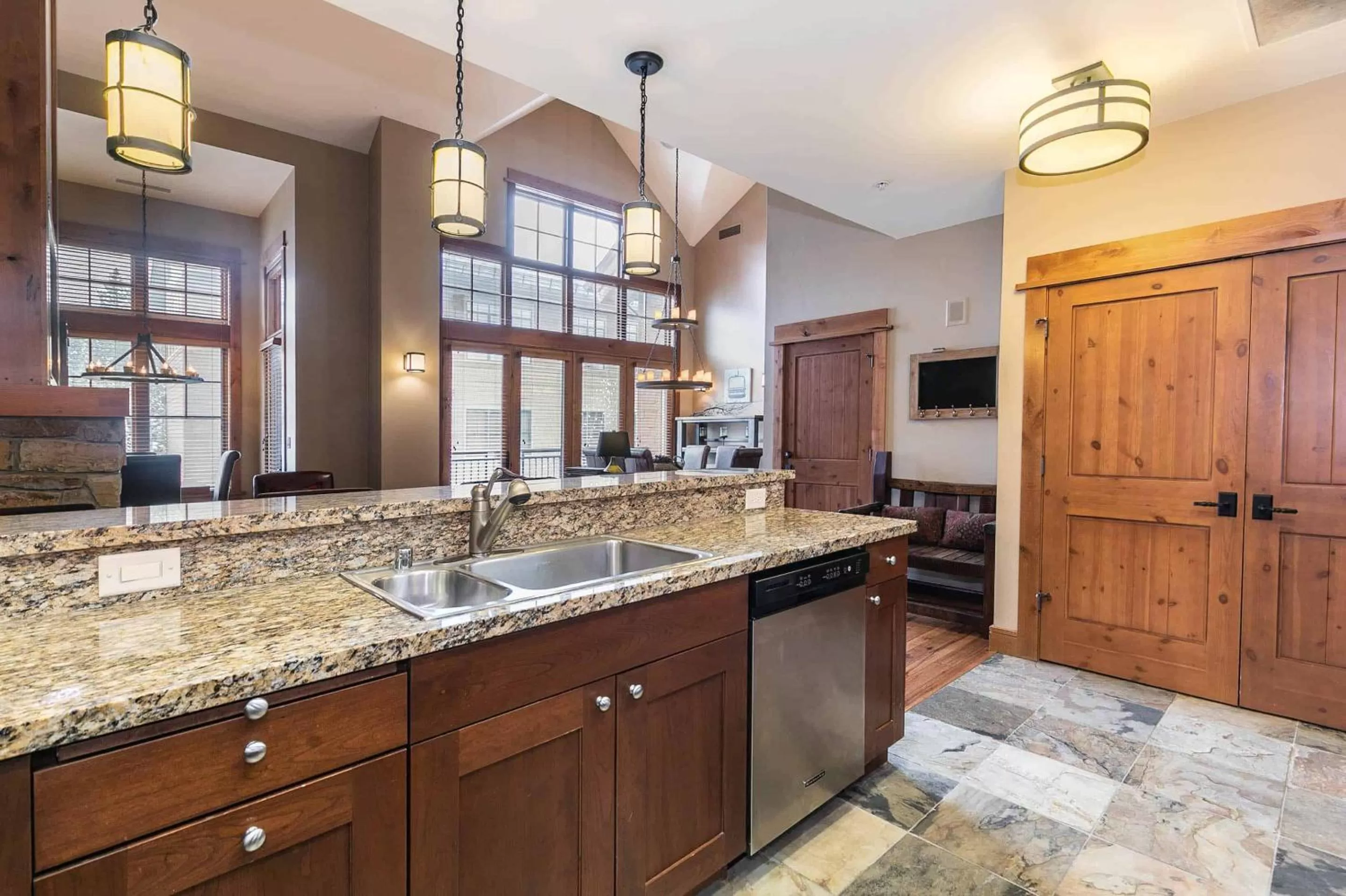 Bathroom in East West Hospitality at Tahoe