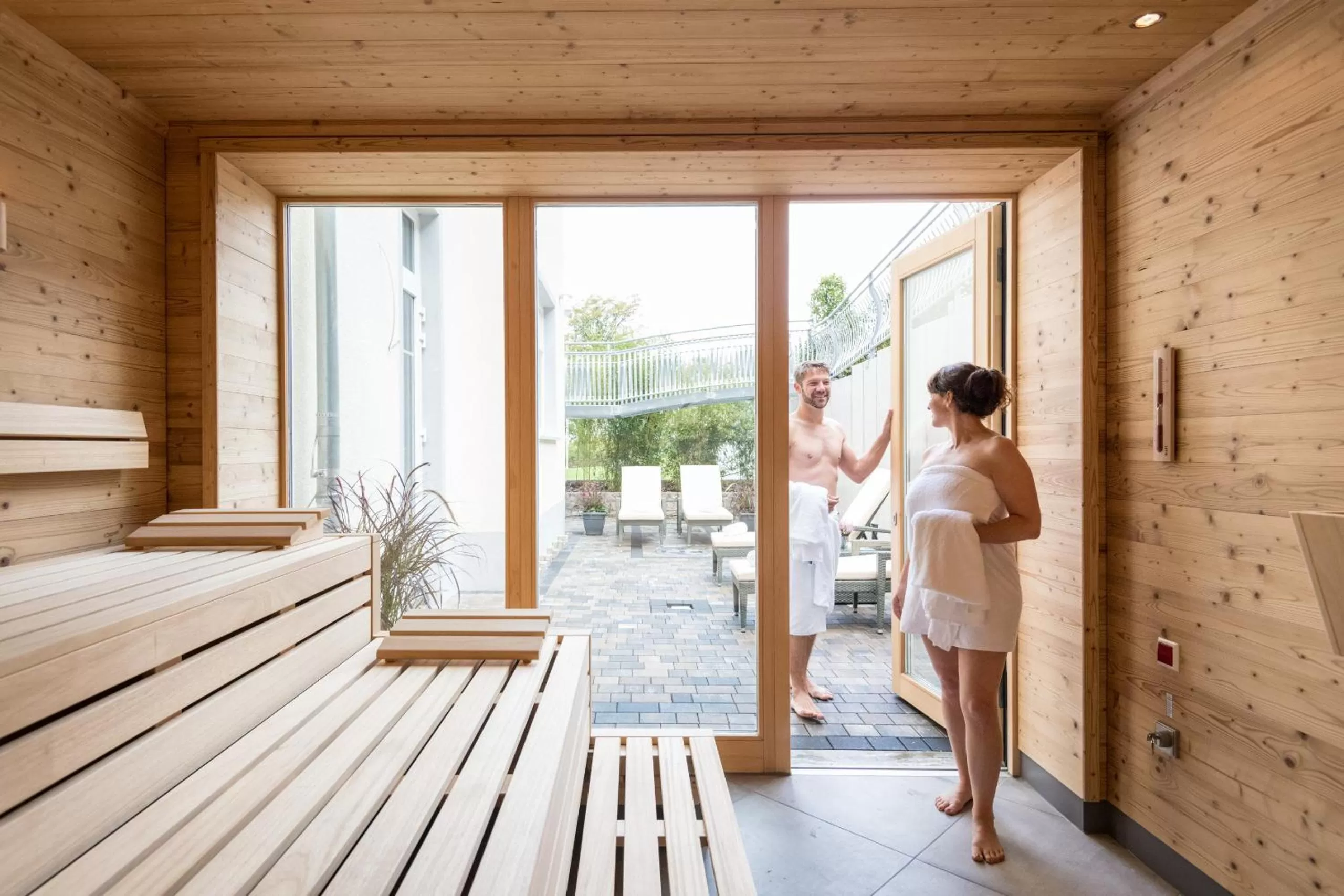 Sauna in Parkhotel Hachenburg