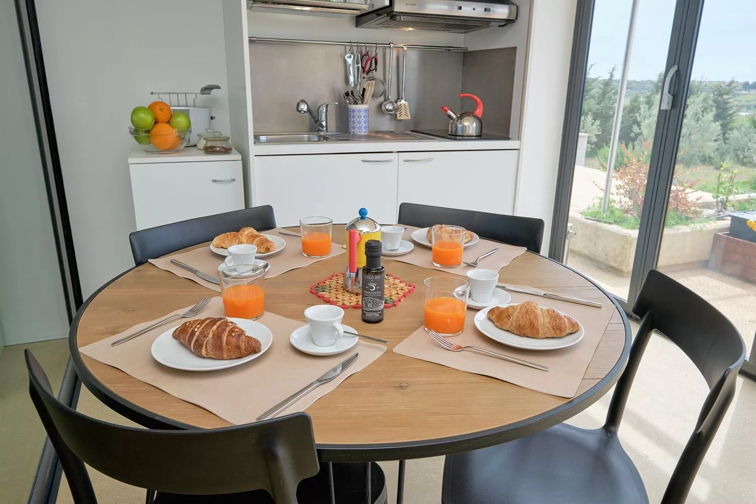 Dining area in Petrantica Resort
