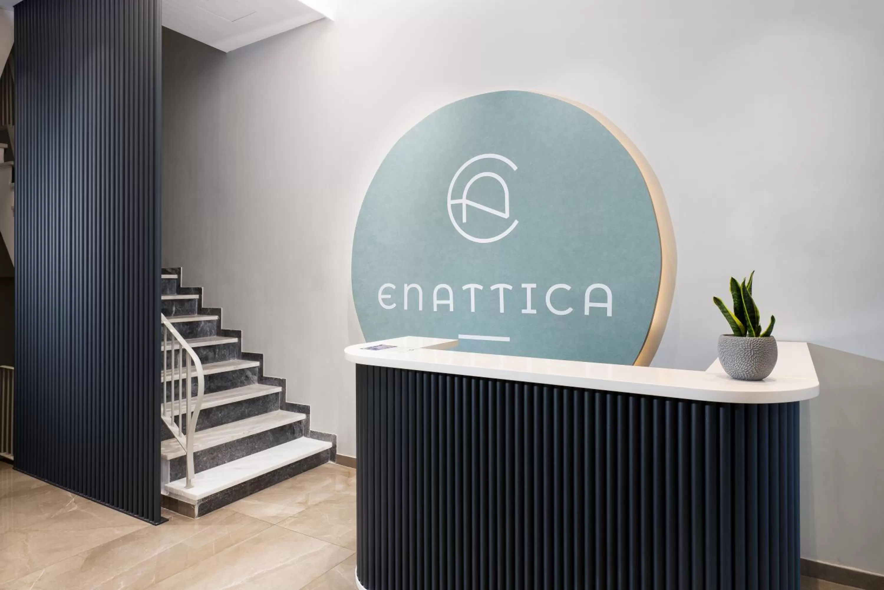 Lobby or reception in Enattica Suites
