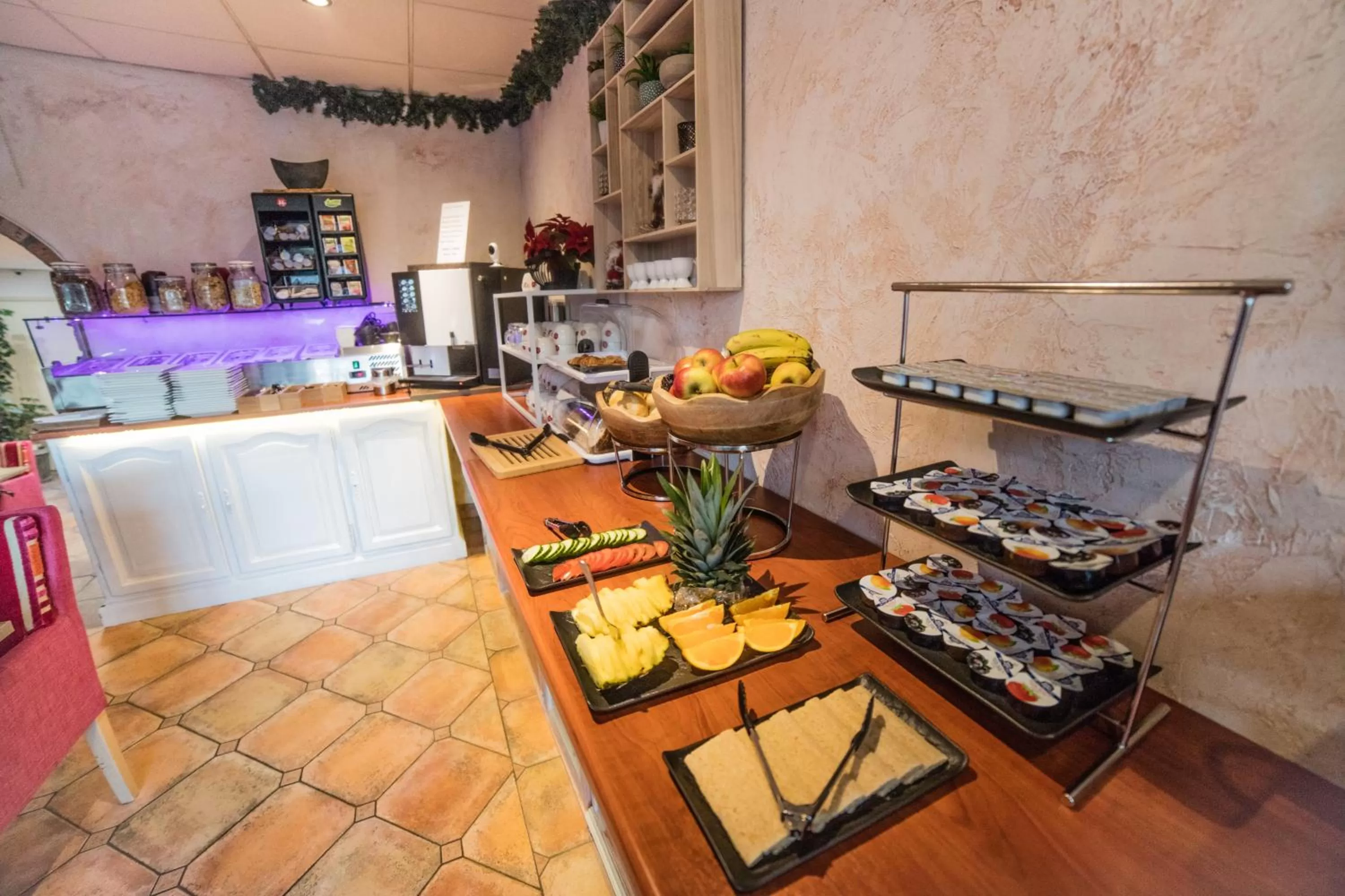 Buffet breakfast in Hotel Le Provencal